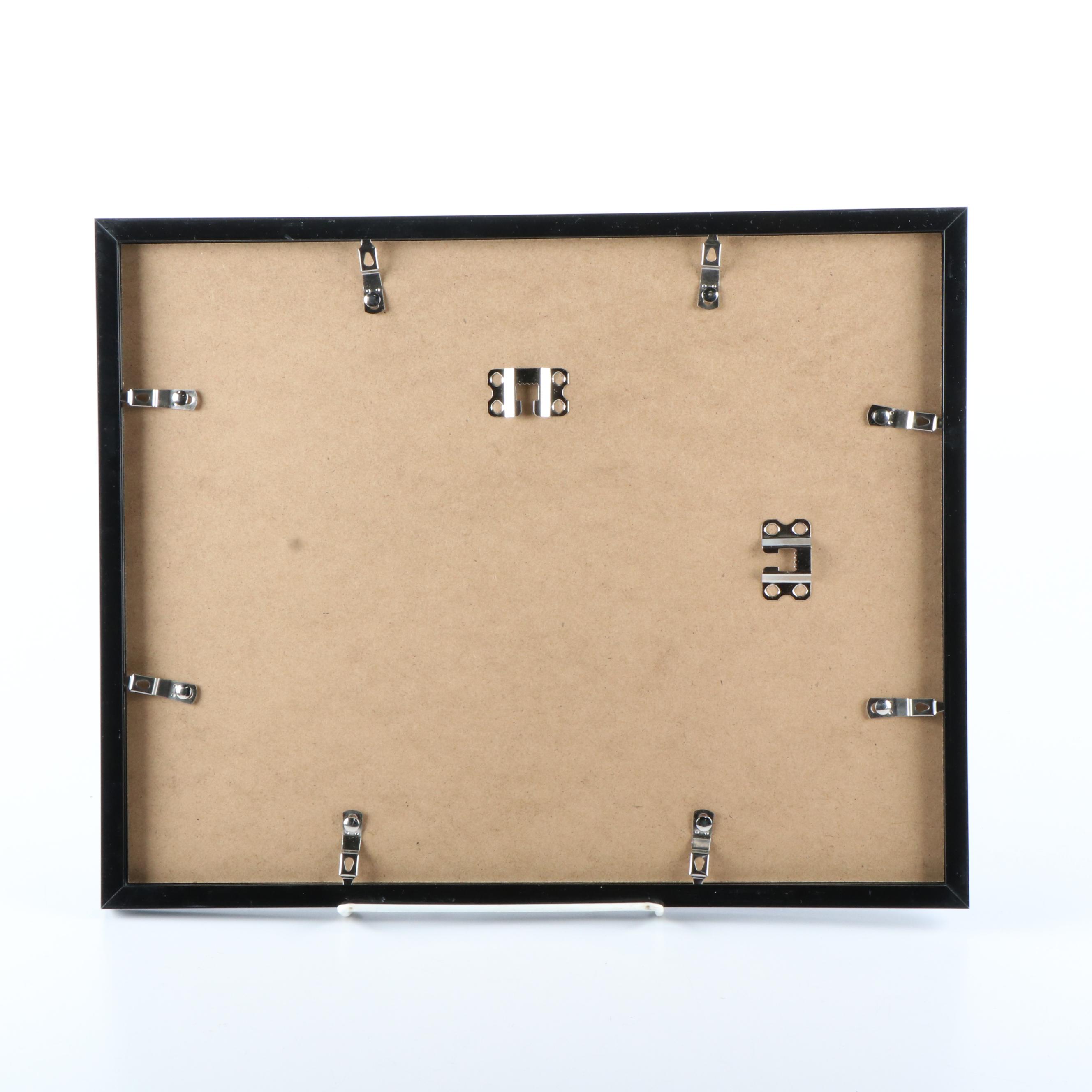 Tommy Chong Signed “Cheech and Chong” Print in Matted Frame, JSA