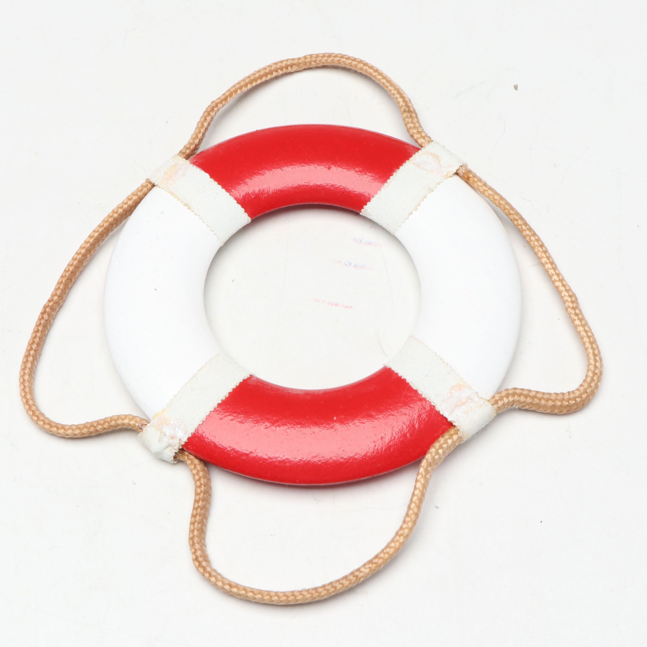 S.S. Normandie, S.S. Constitution with Other Liferaft Wall Hangings