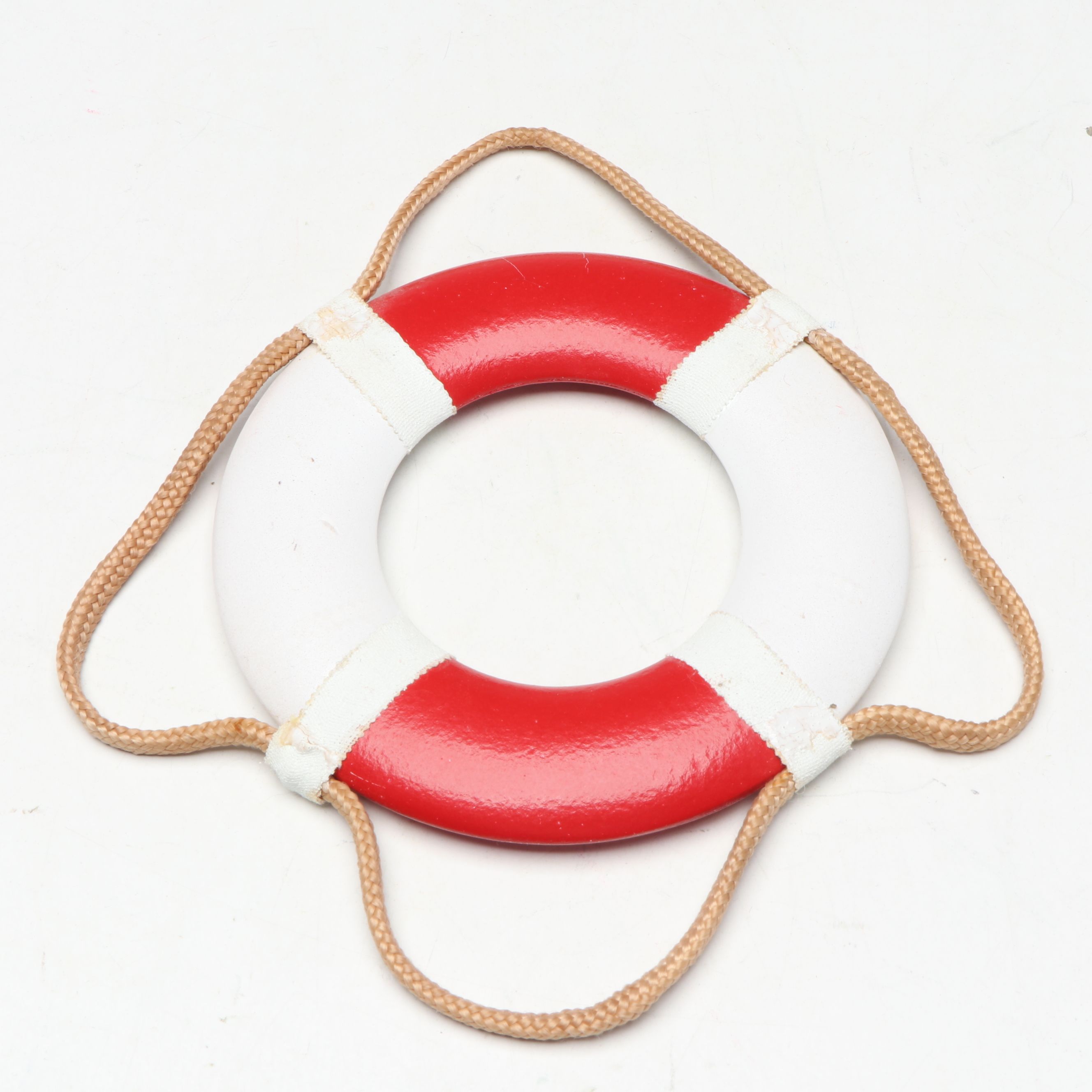 S.S. Normandie, S.S. Constitution with Other Liferaft Wall Hangings