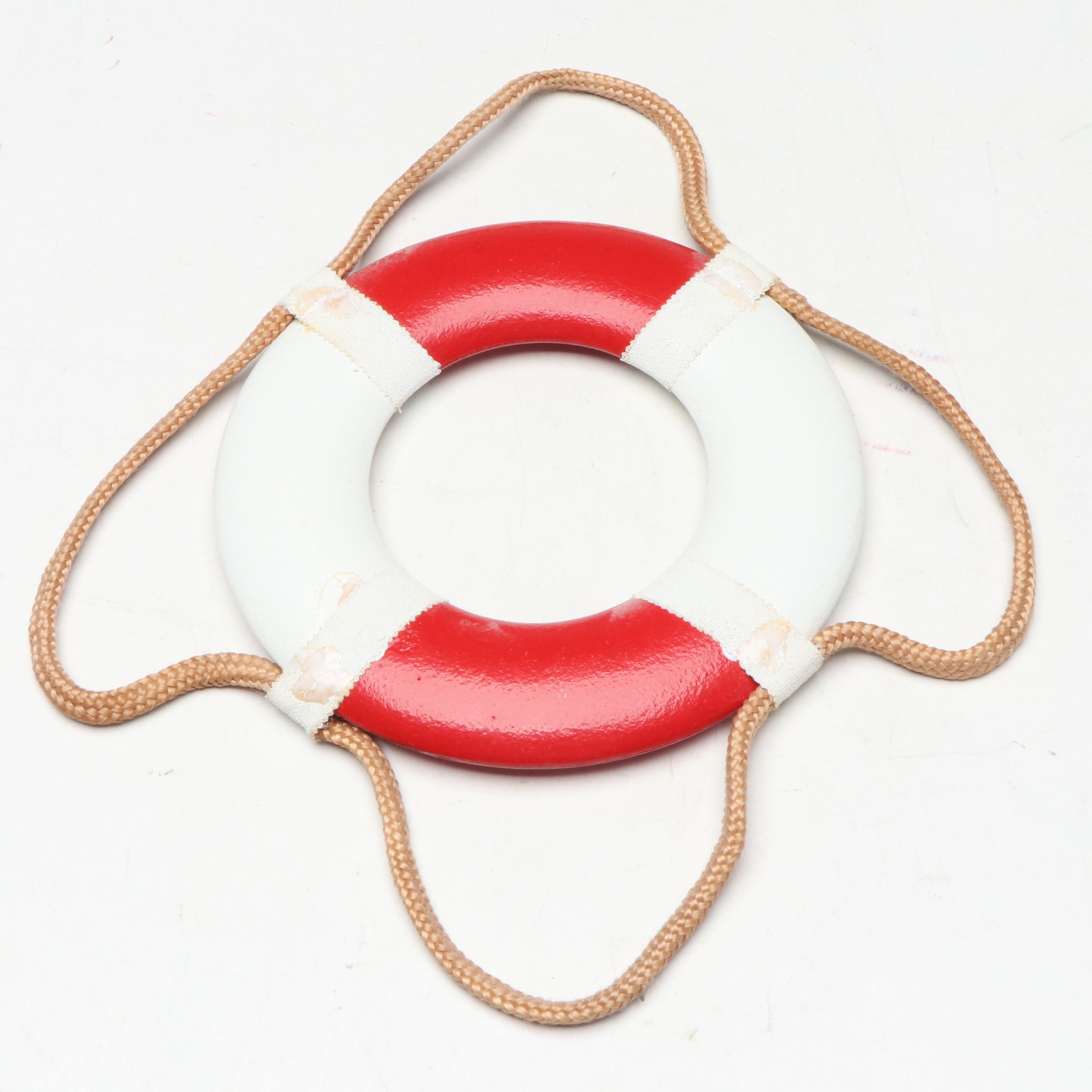 S.S. Normandie, S.S. Constitution with Other Liferaft Wall Hangings