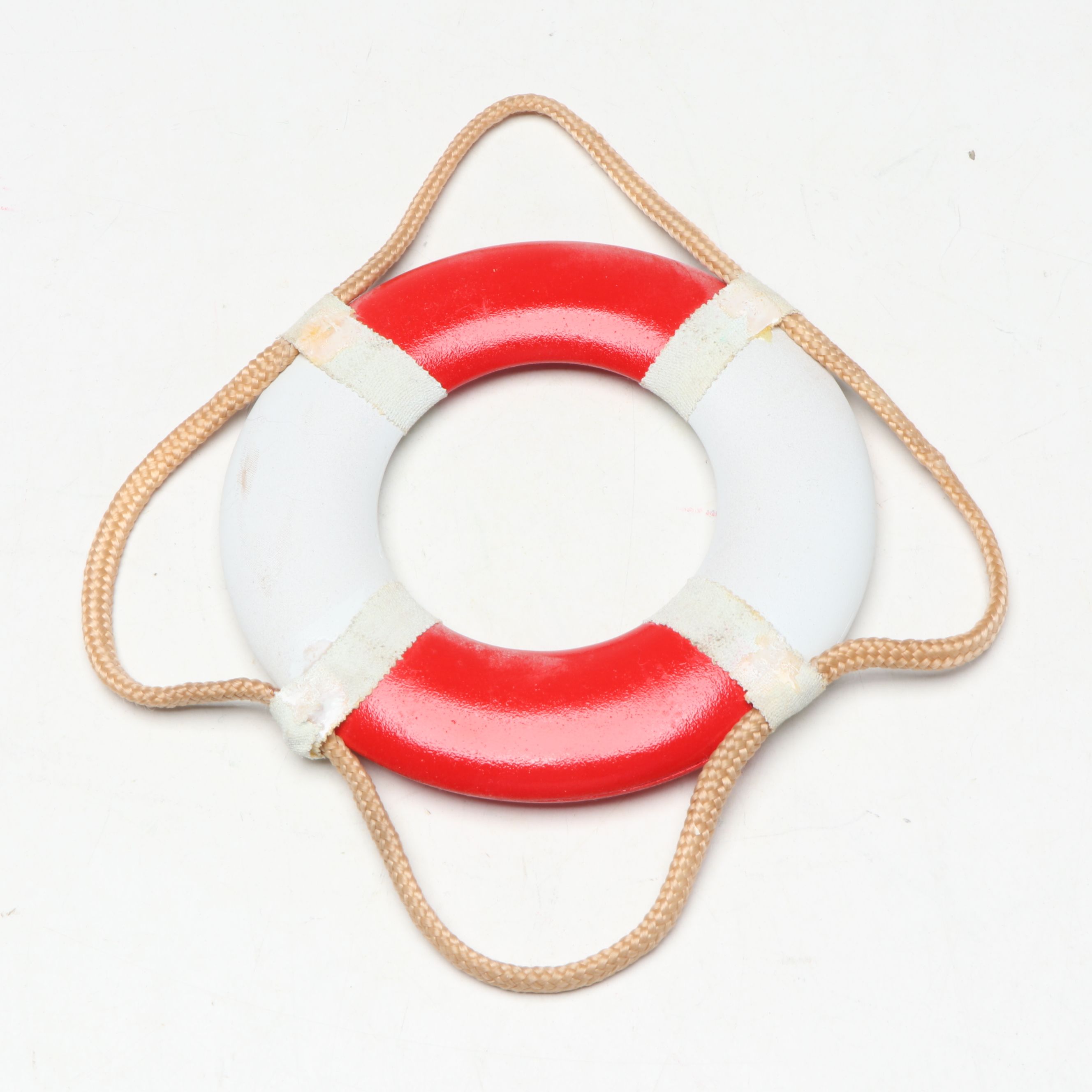 S.S. Normandie, S.S. Constitution with Other Liferaft Wall Hangings