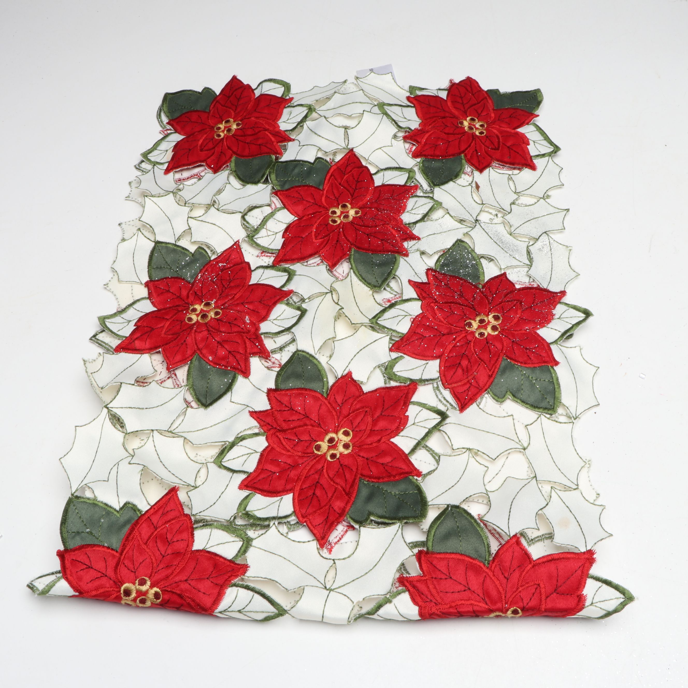 Holiday Table Decor, Plates and Mug, Christmas Ornaments, Tree Skirt, and More