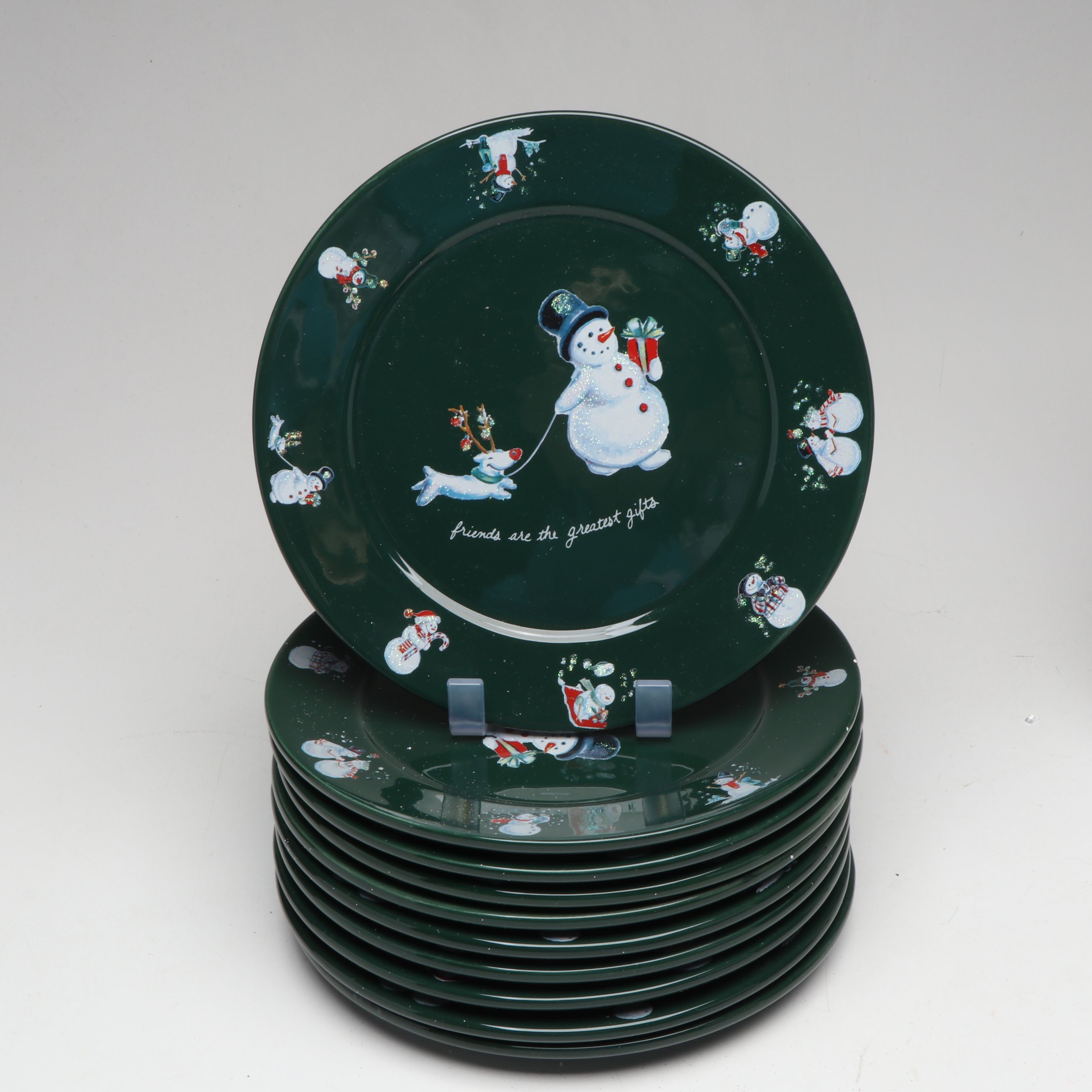 Holiday Table Decor, Plates and Mug, Christmas Ornaments, Tree Skirt, and More