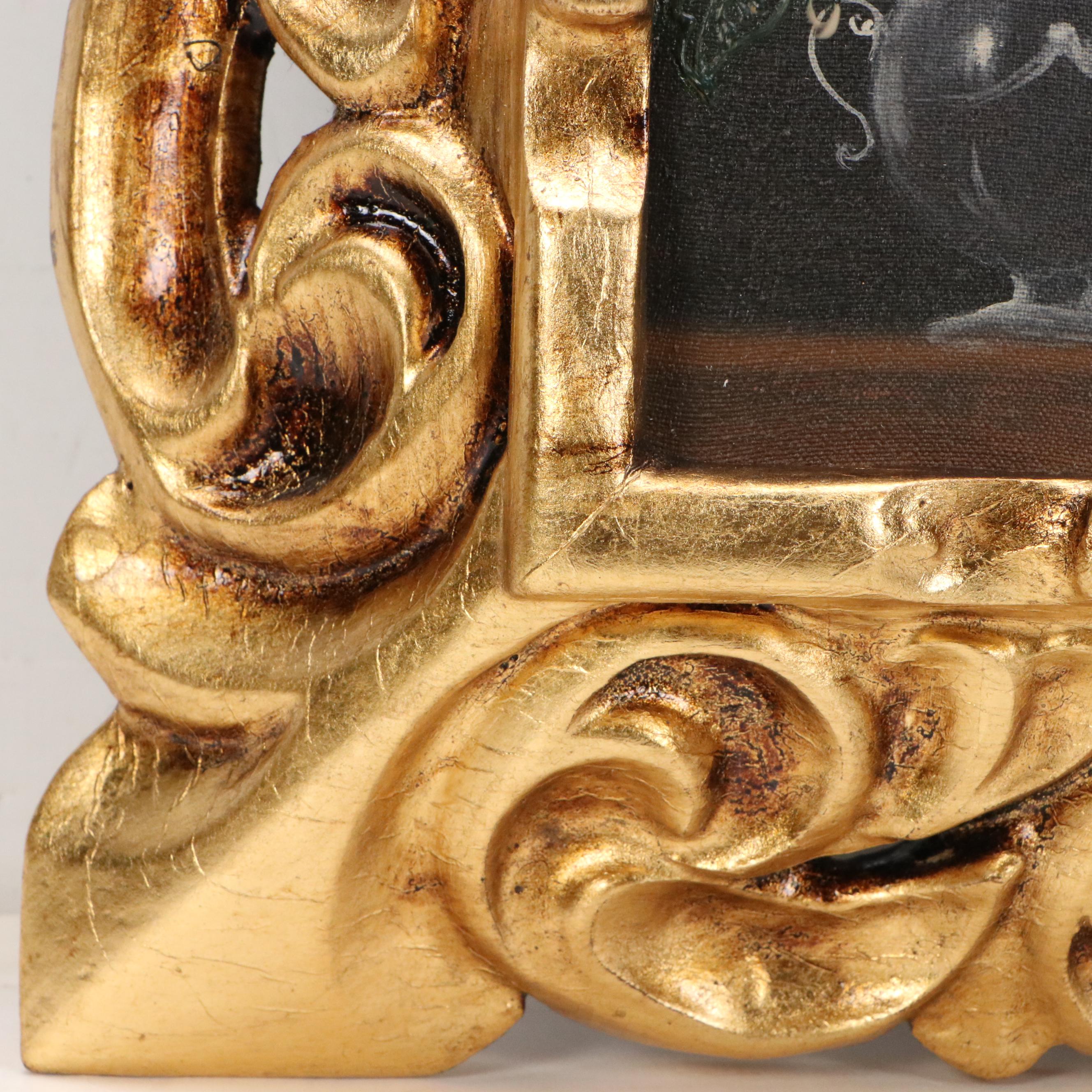 Ernesto Zuñiga Oil Painting "The Inca Child"