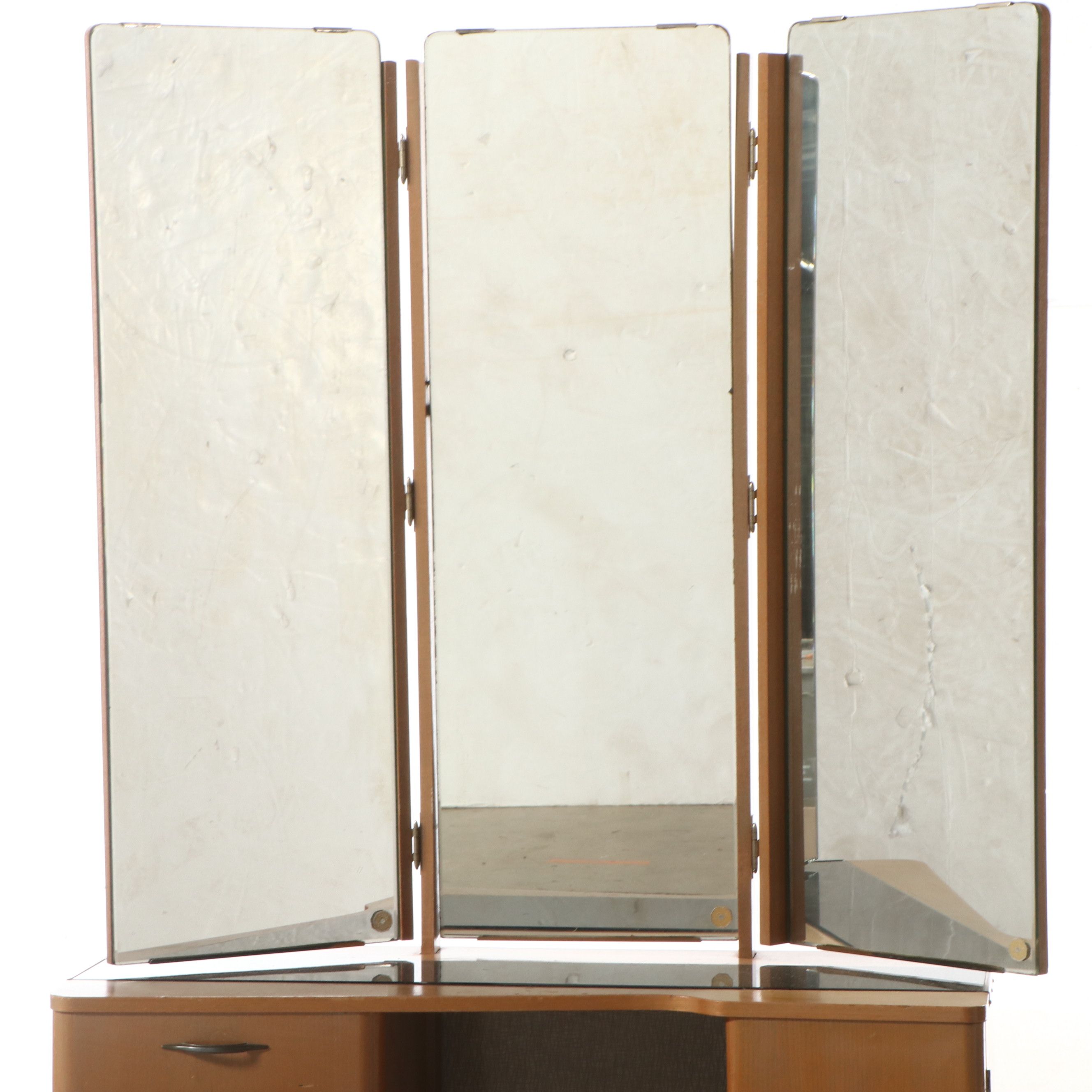 Mid Century Modern Walnut Vanity