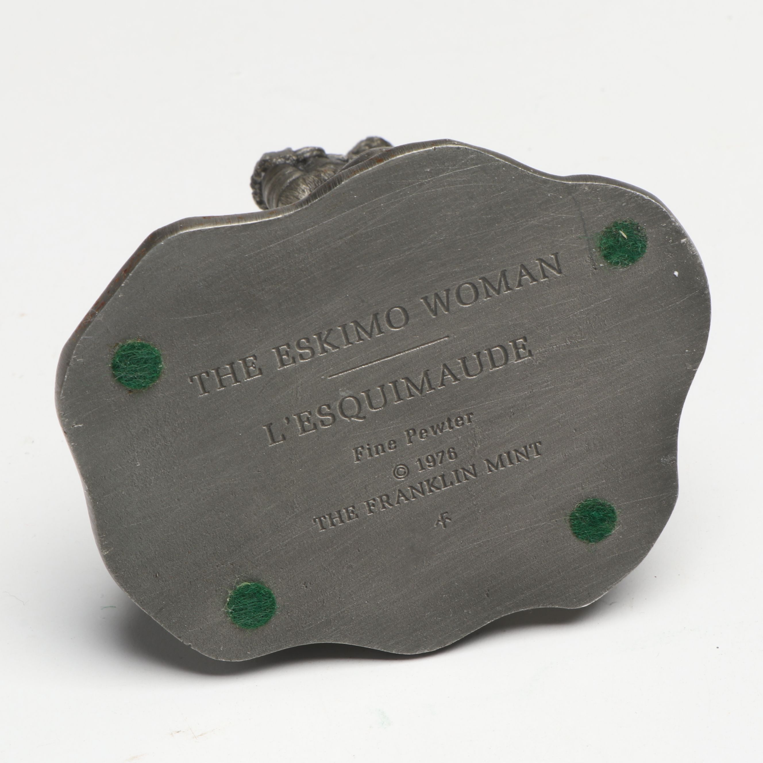 The Franklin Mint "The Prospector", "The Mountie" and Other Pewter Figurines