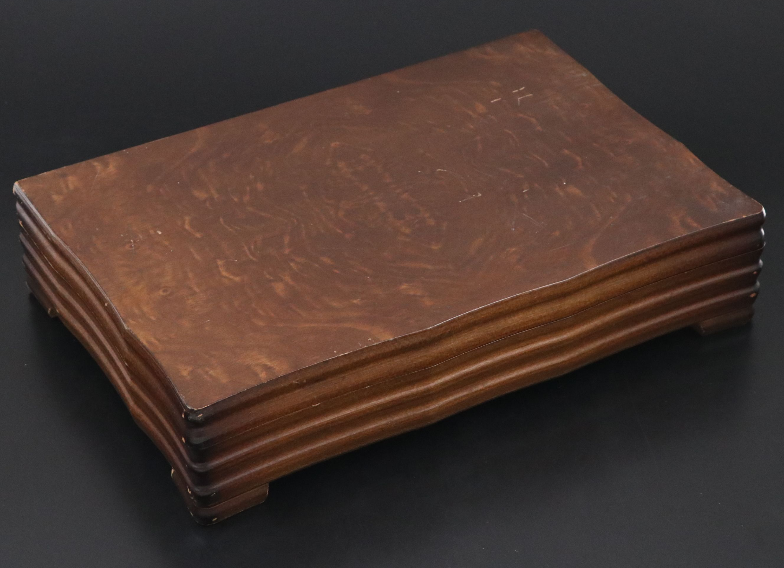 Lifetime Cutlery Gilt Finish Stainless Steel Flatware with Wooden Case