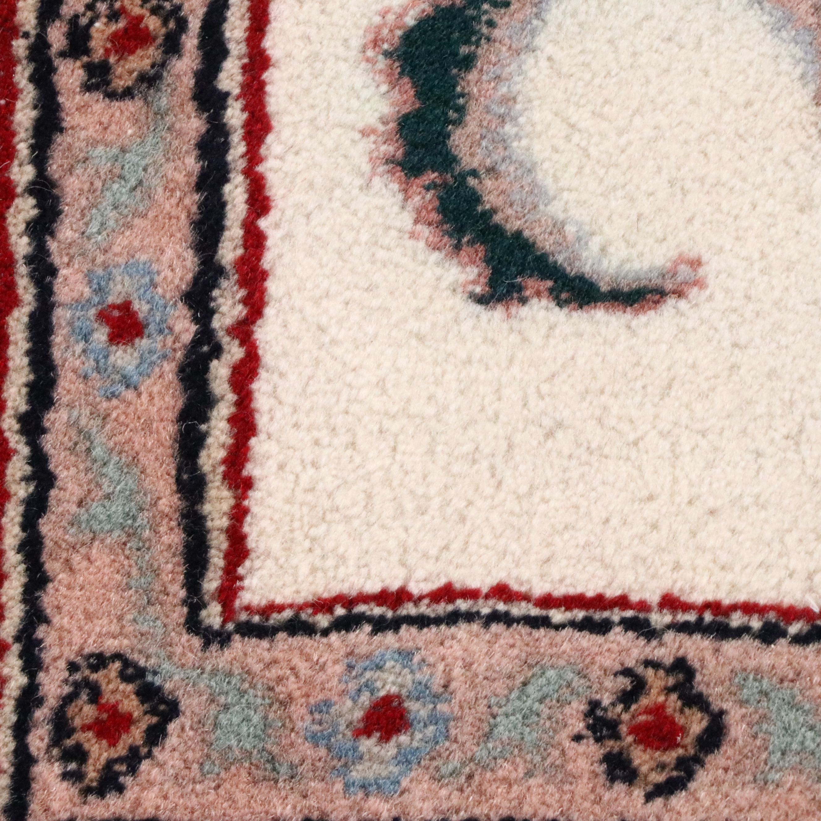 1'11 x 15'3 Hand-Knotted Persian Tabriz Room Sized Rug