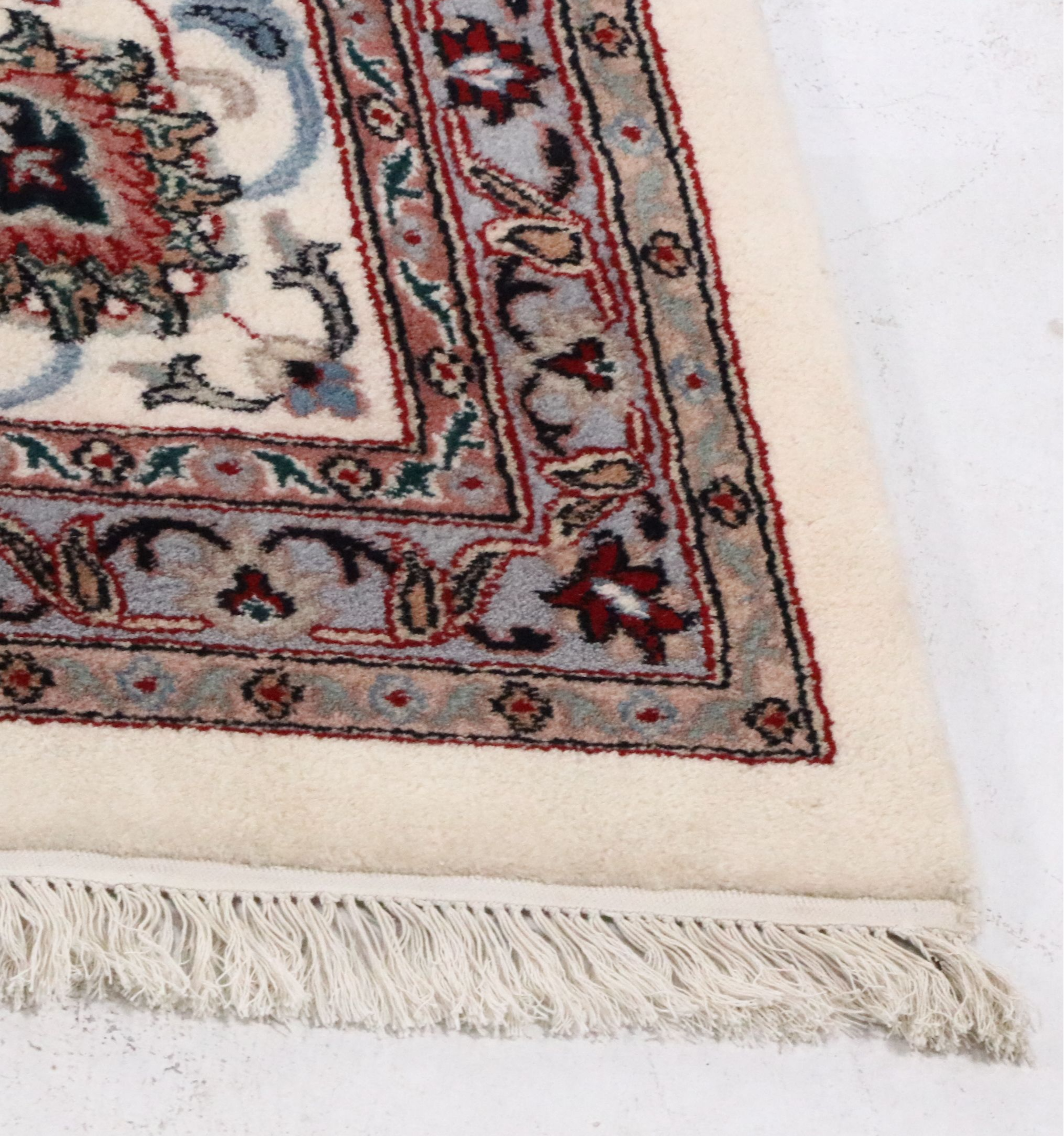 1'11 x 15'3 Hand-Knotted Persian Tabriz Room Sized Rug