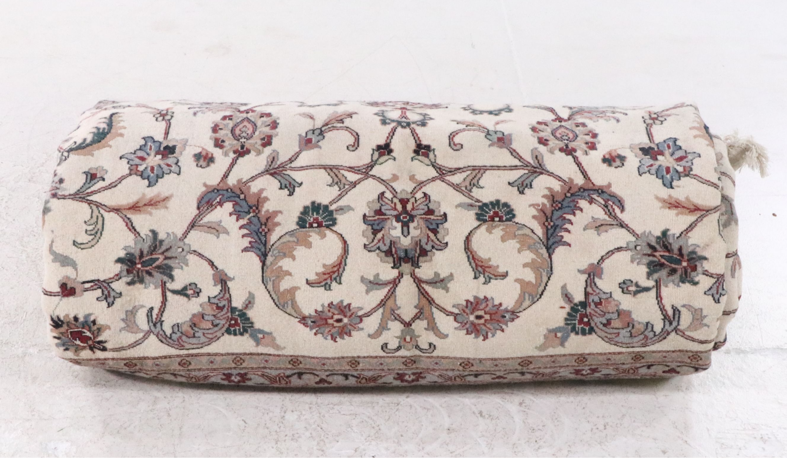 1'11 x 15'3 Hand-Knotted Persian Tabriz Room Sized Rug