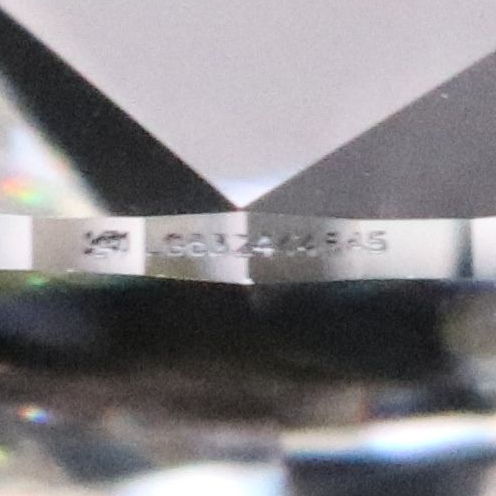 Loose 1.37 CT Lab Grown Diamond with IGI Report