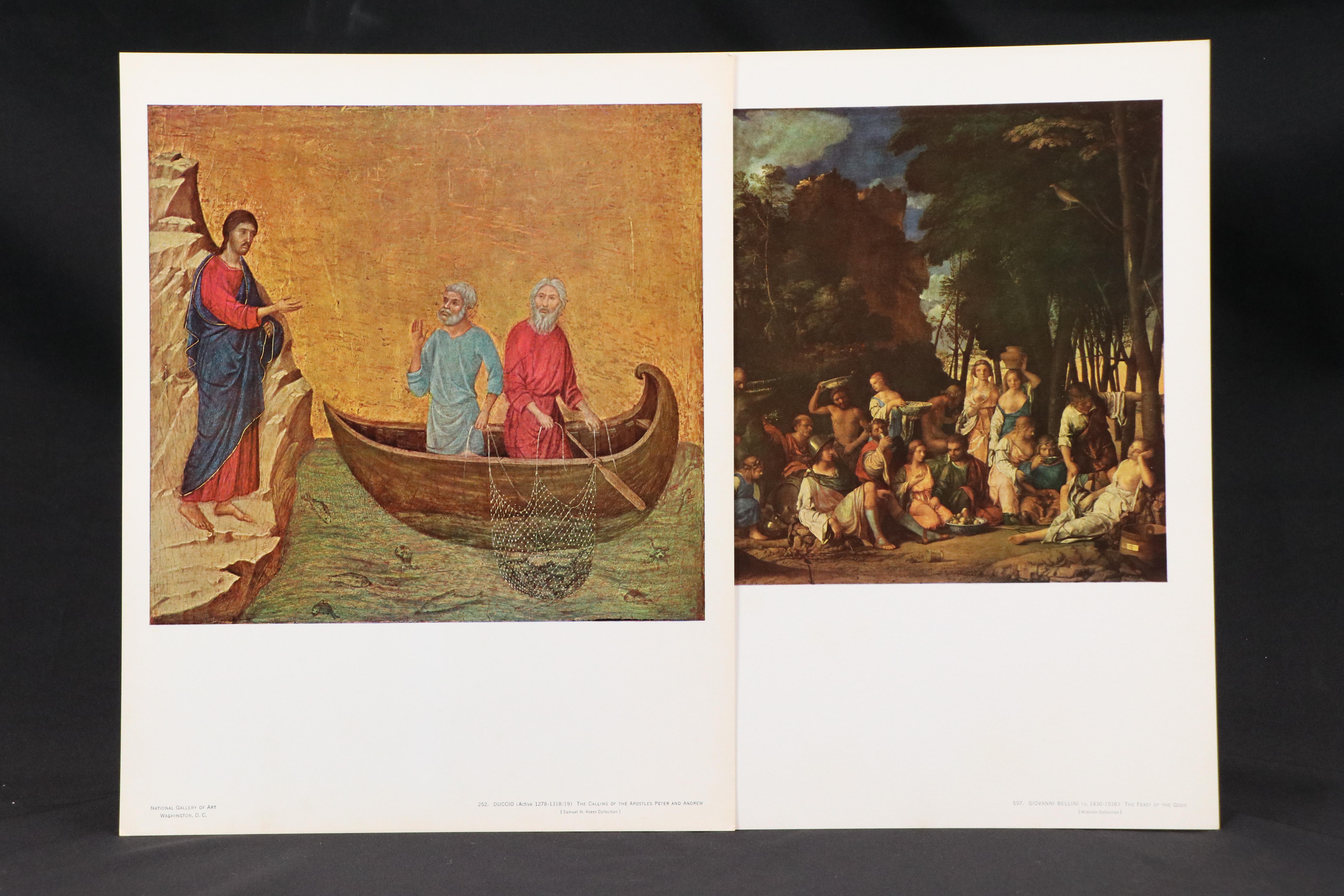 Offset Lithographs from Collections of the National Gallery, Late 20th Century