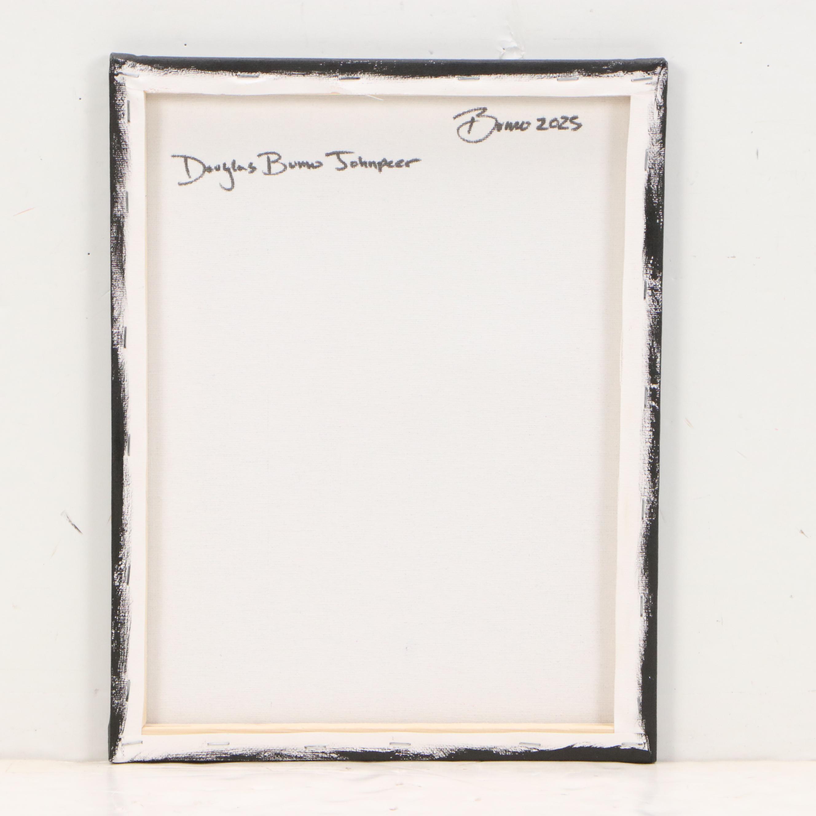 Doug "Bumo" Johnpeer Sunset Landscape Oil Painting, 2025