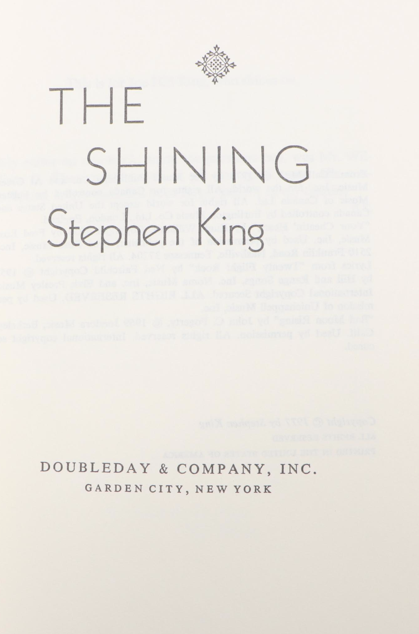 First Edition "Pet Sematary," "The Tommyknockers," and More Stephen King Novels