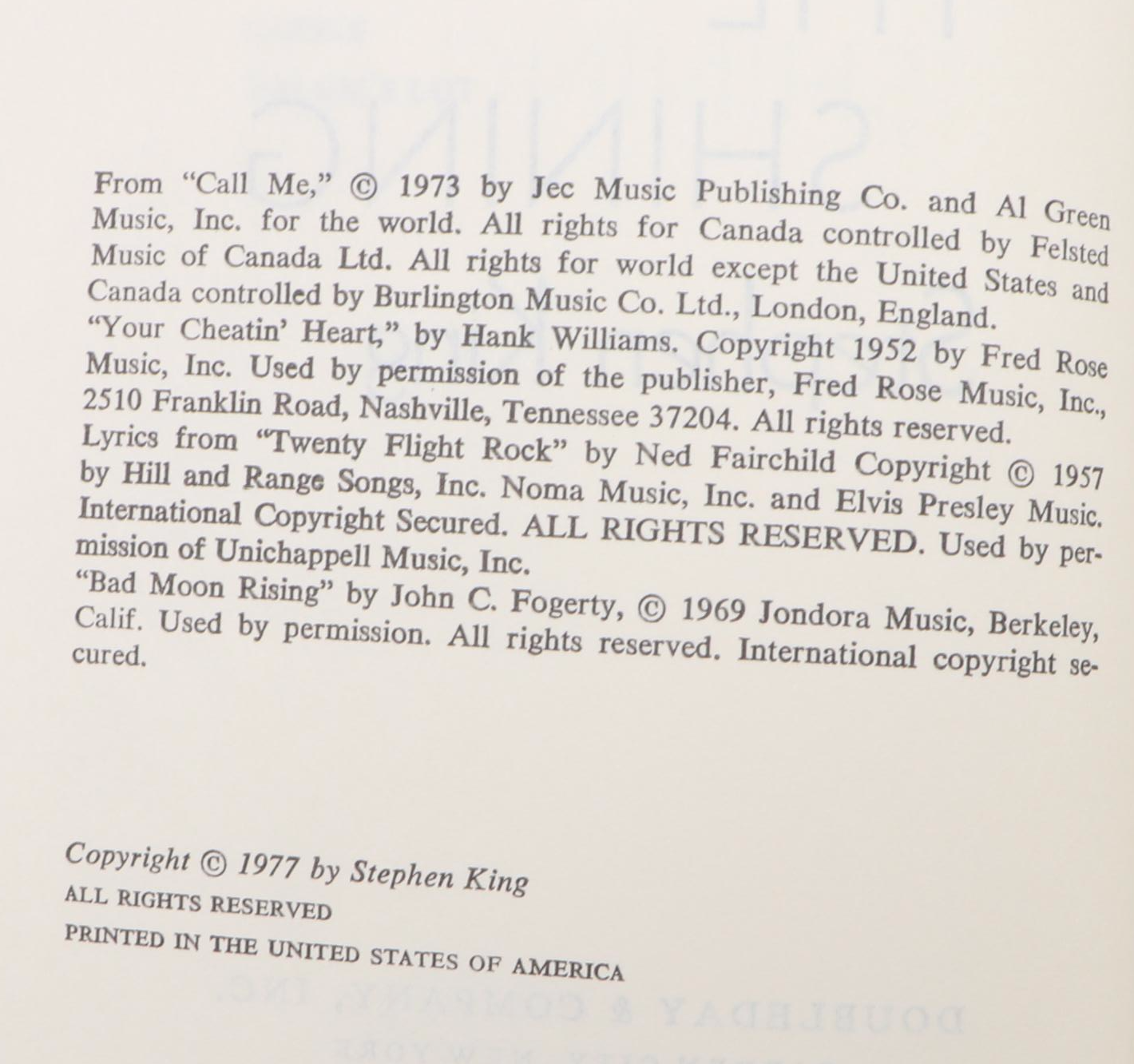 First Edition "Pet Sematary," "The Tommyknockers," and More Stephen King Novels