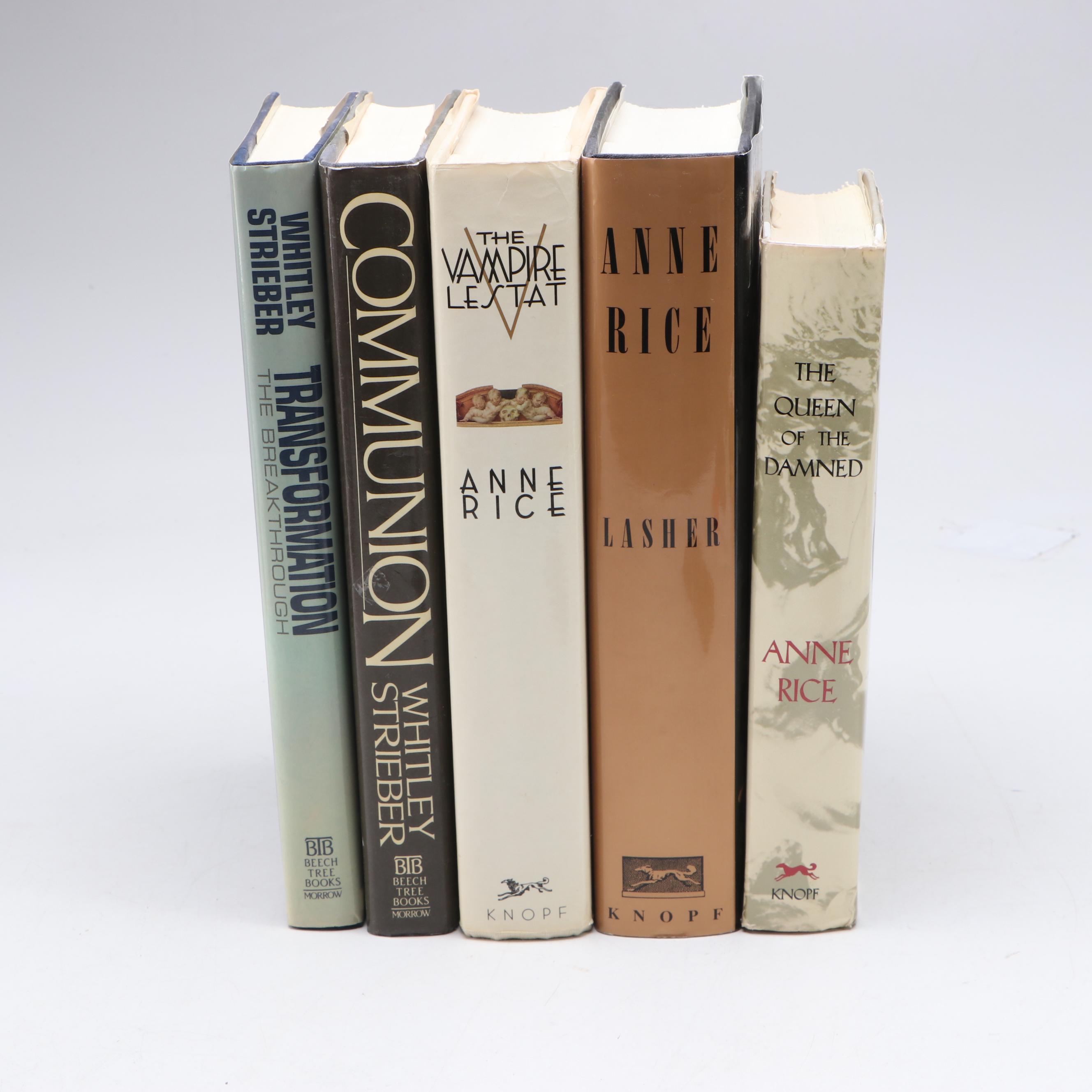 Signed First Edition "Lasher" by Anne Rice and More Books