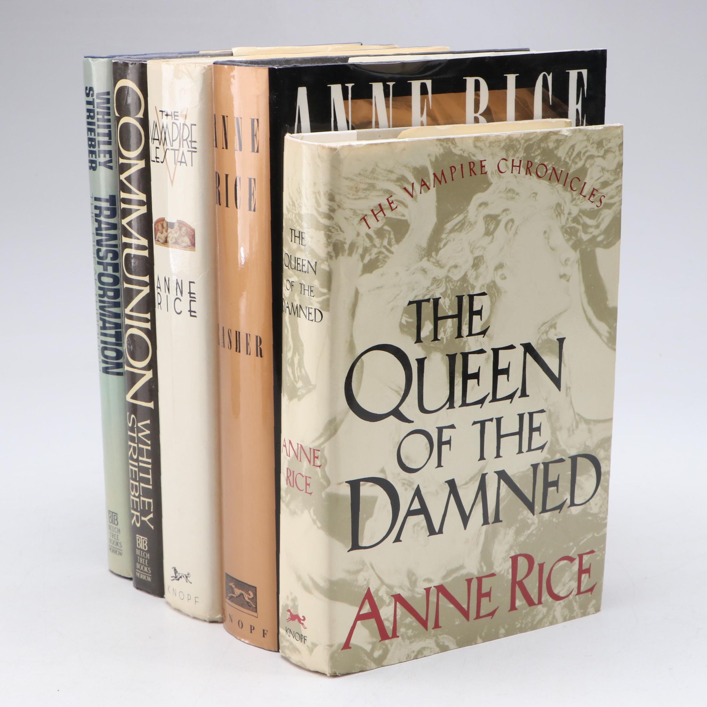 Signed First Edition "Lasher" by Anne Rice and More Books