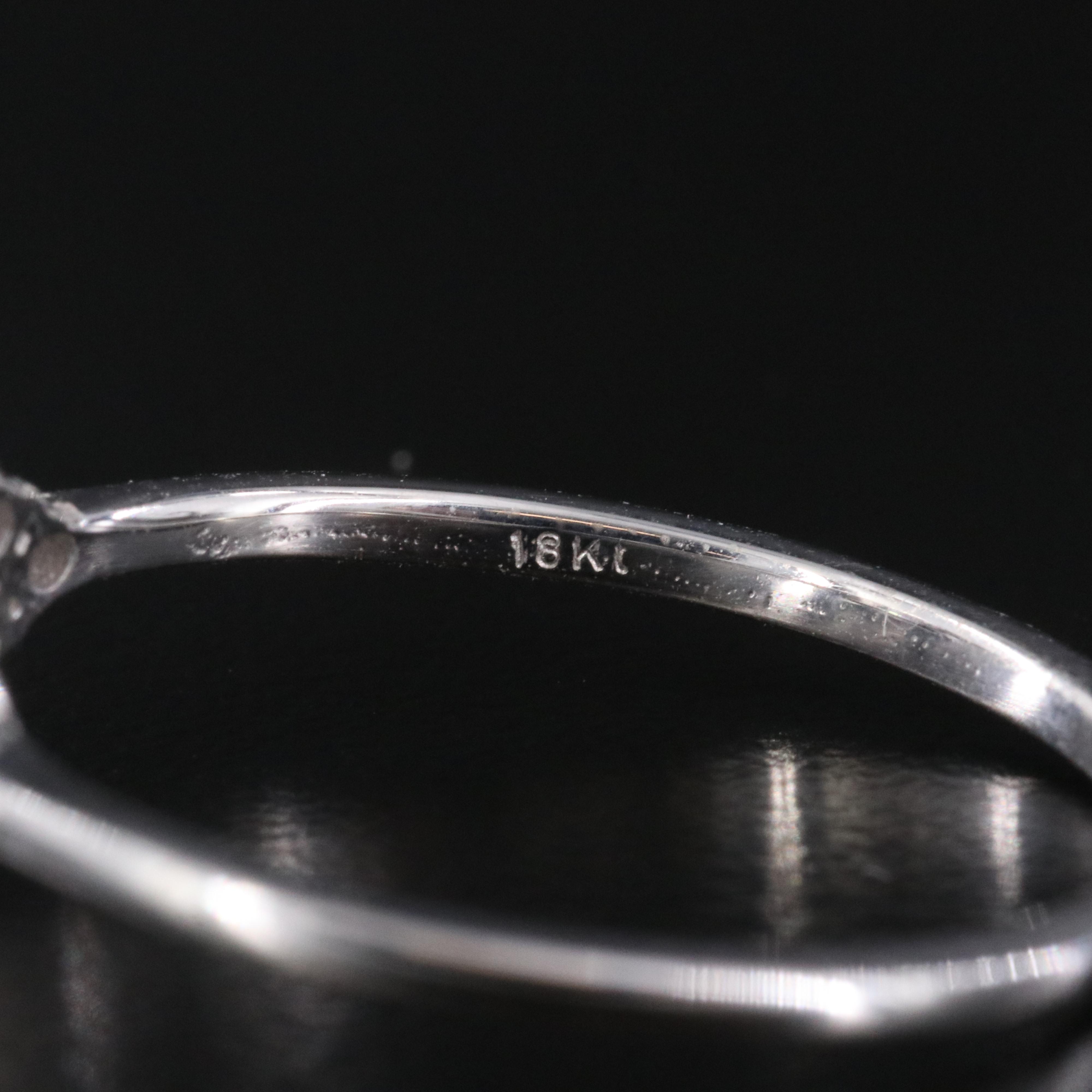 18K 2.13 CTW Lab Grown Diamond Ring with IGI Report