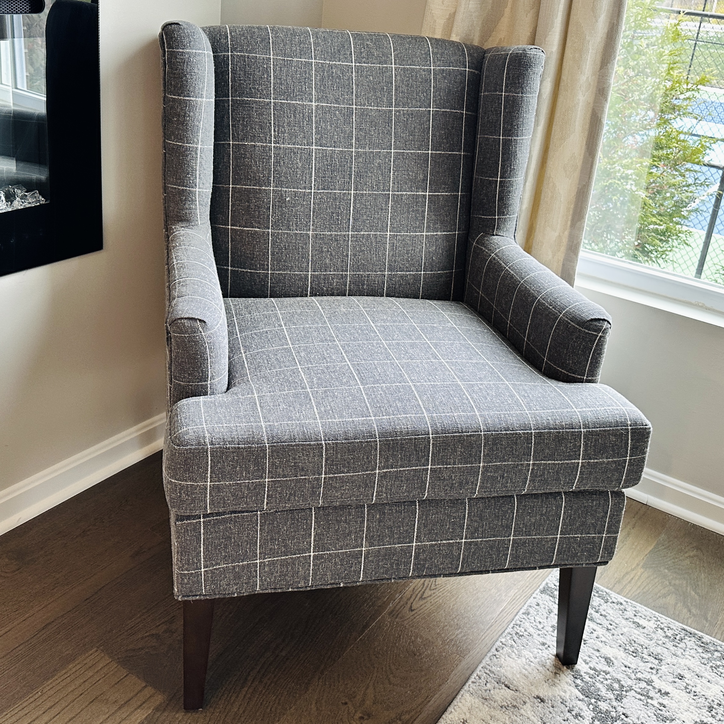 Martha Stewart Home "Decker" Accent Chair