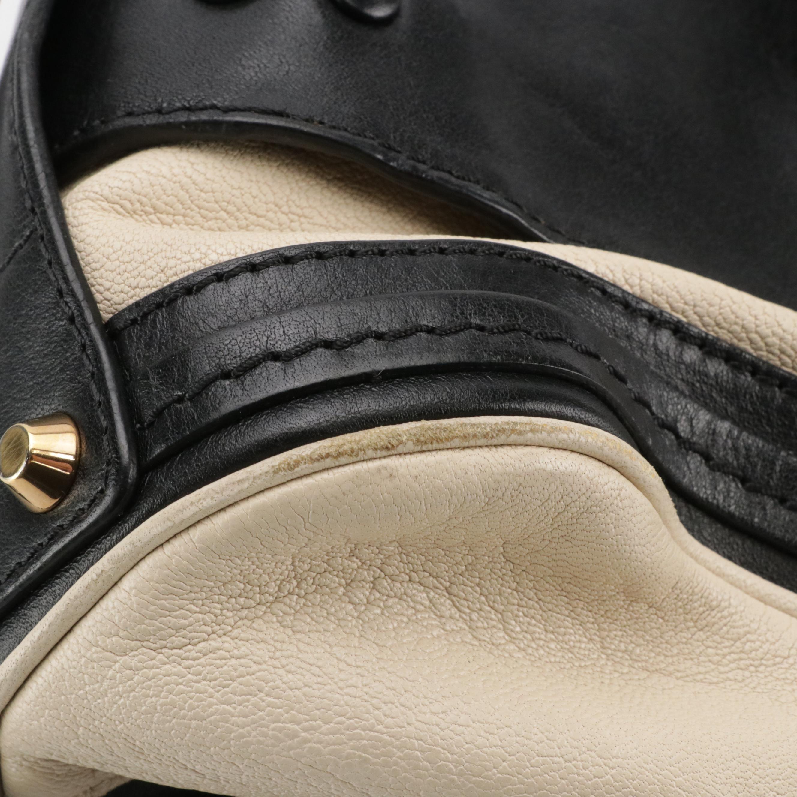 Chloé Little Alice Two-Way Handbag in Bicolor Goatskin and Calfskin Leather