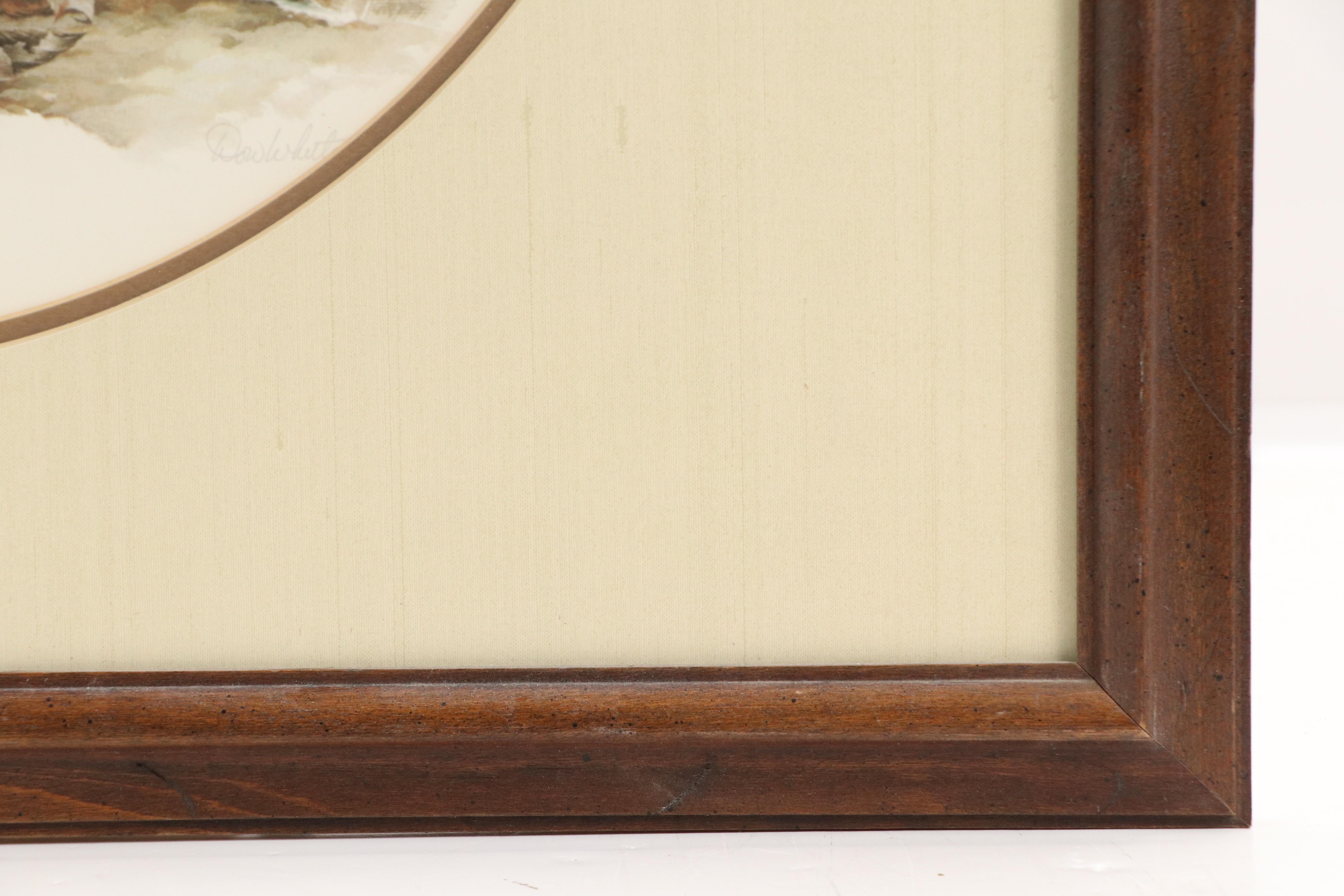 Don Whitlatch Offset Lithograph "Bobwhite Quail"