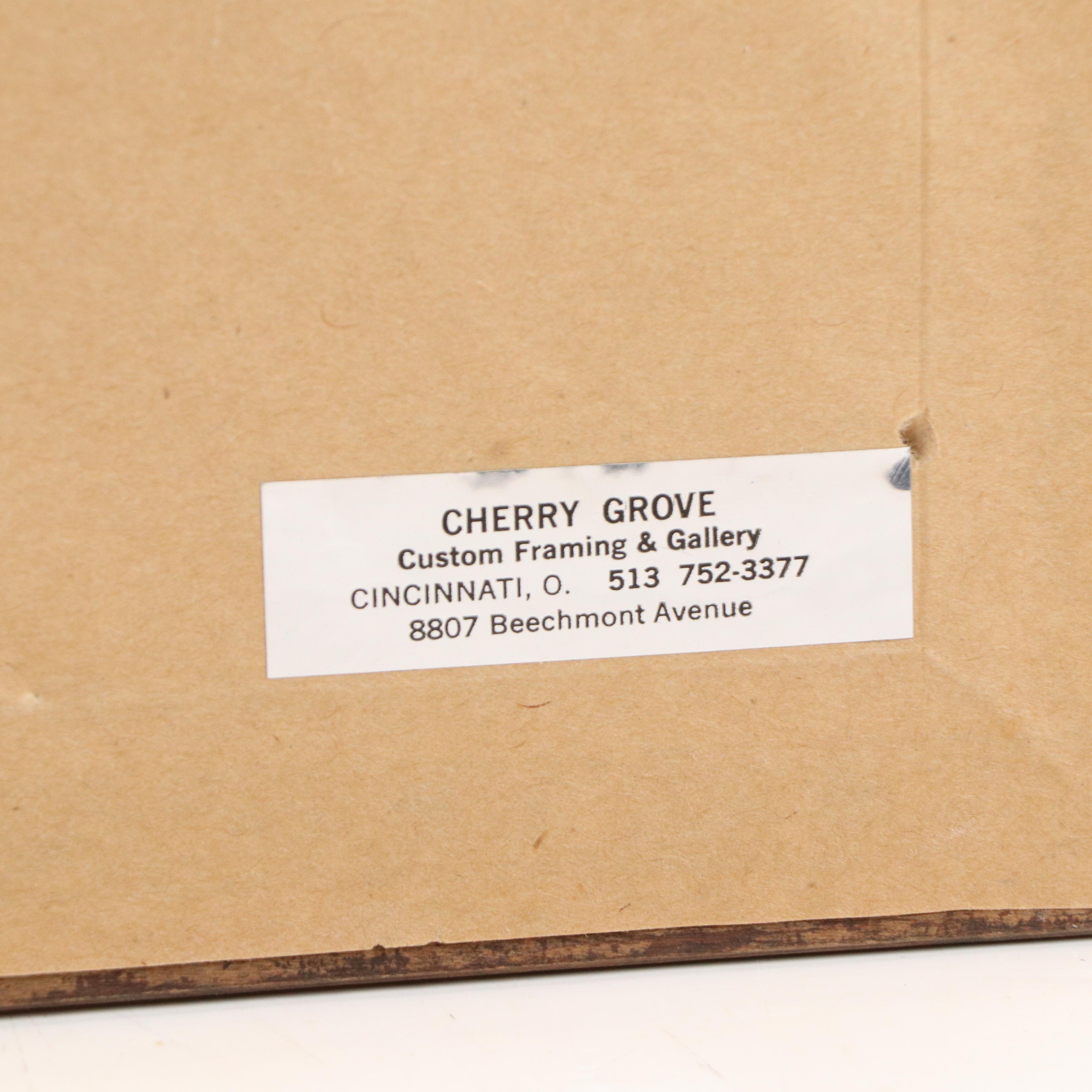 Don Whitlatch Offset Lithograph "Bobwhite Quail"