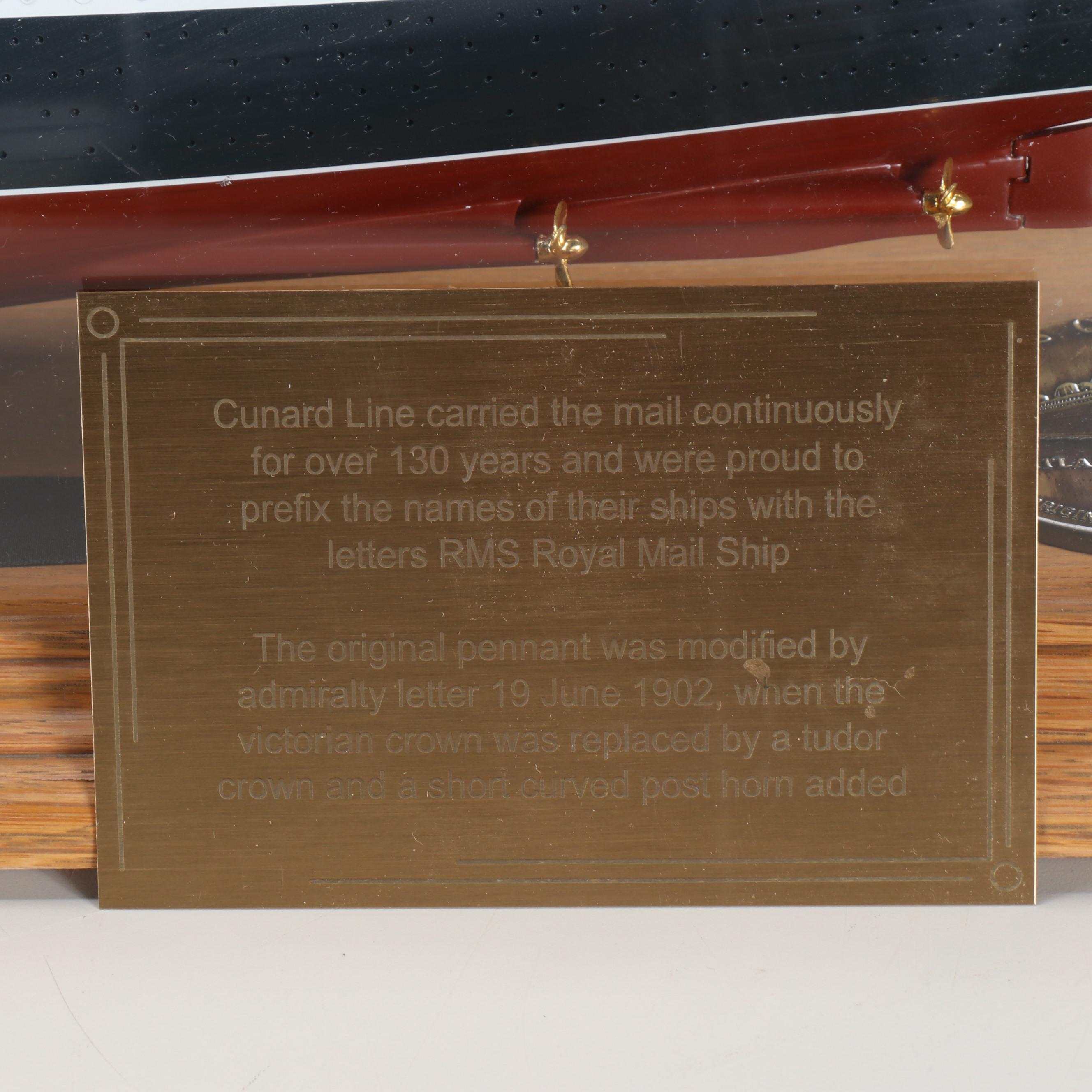 Maritime Replicas "R.M.S. Queen Mary" 1:350 Scale Model Ship