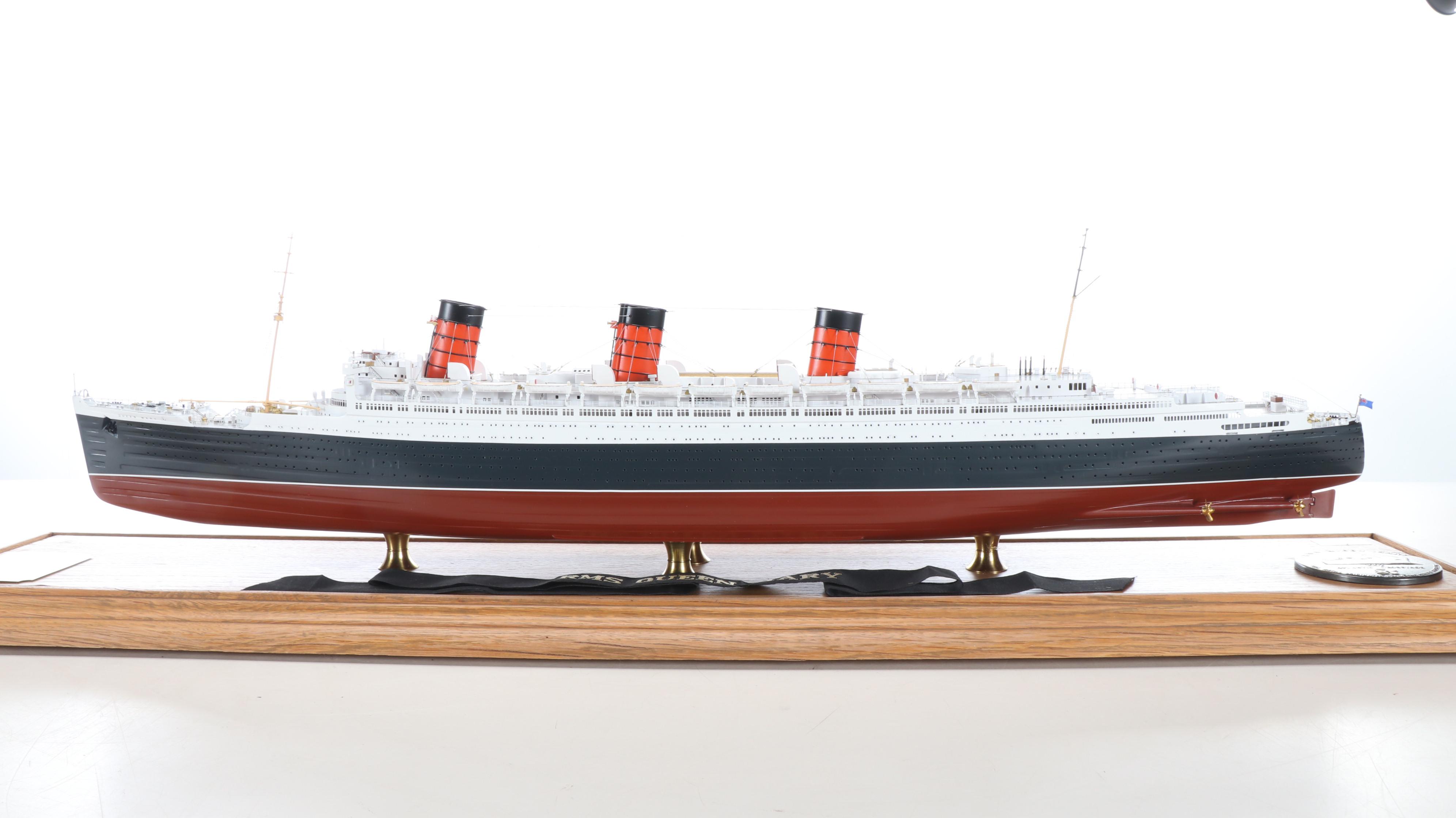 Maritime Replicas "R.M.S. Queen Mary" 1:350 Scale Model Ship