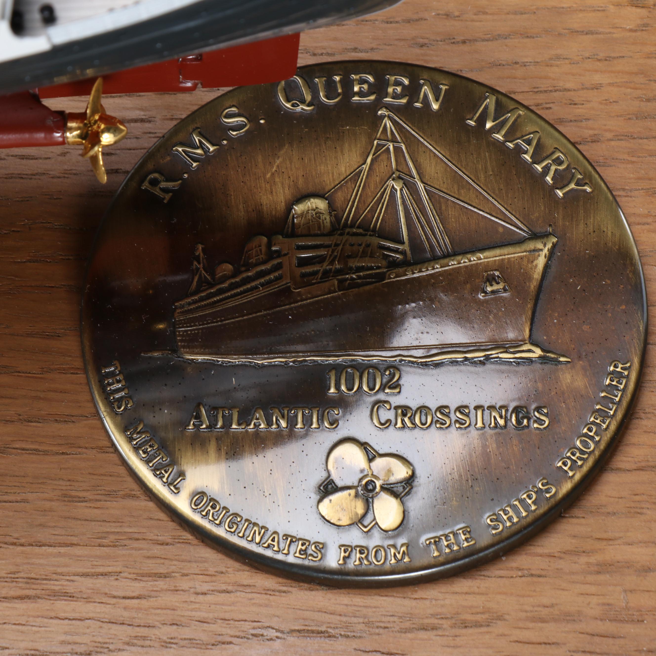 Maritime Replicas "R.M.S. Queen Mary" 1:350 Scale Model Ship