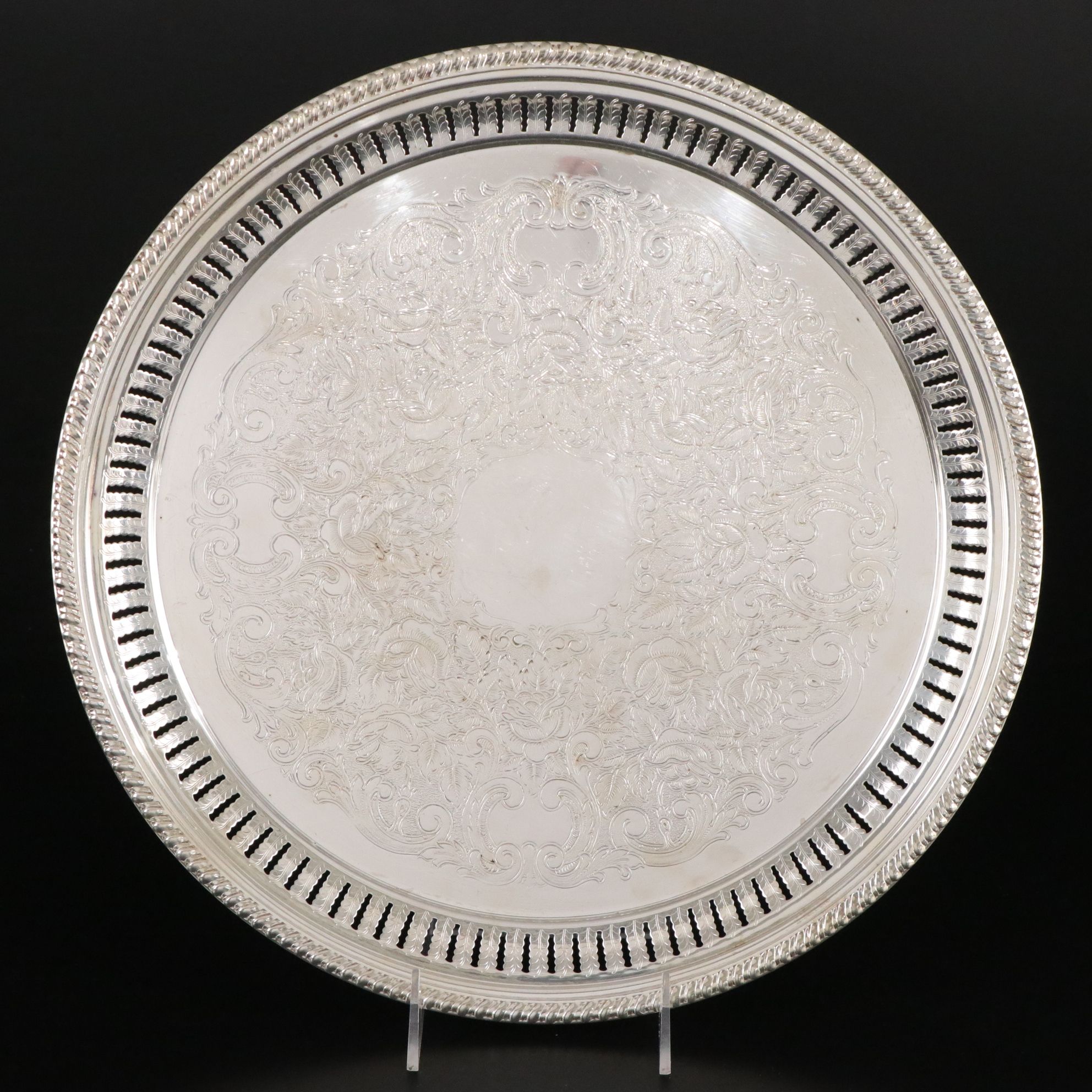 Silver Plate Platters and Serving Bowls