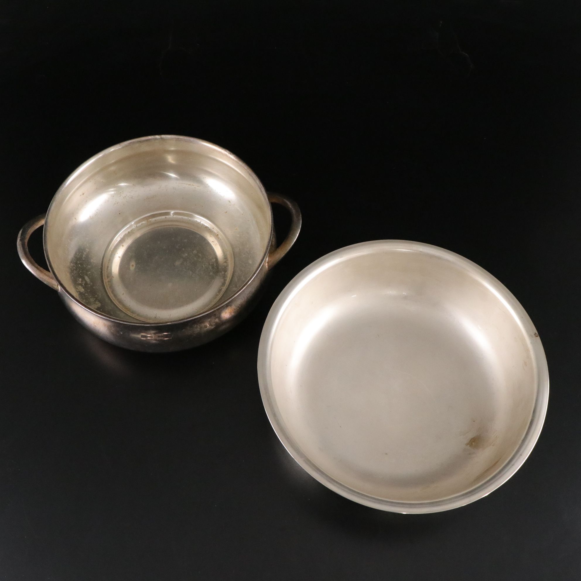 Silver Plate Platters and Serving Bowls