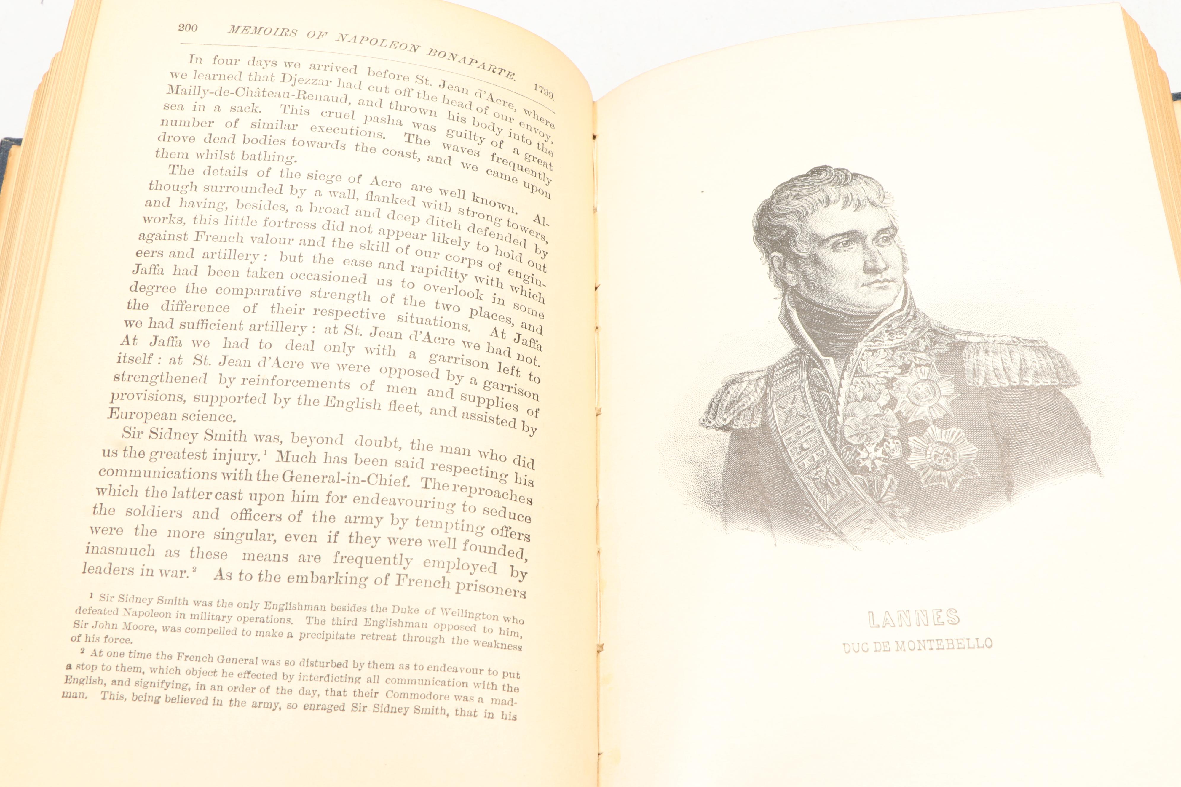 "Memoirs of Napoleon Bonaparte" Four-Volume Set by Louis de Bourrienne, 1892