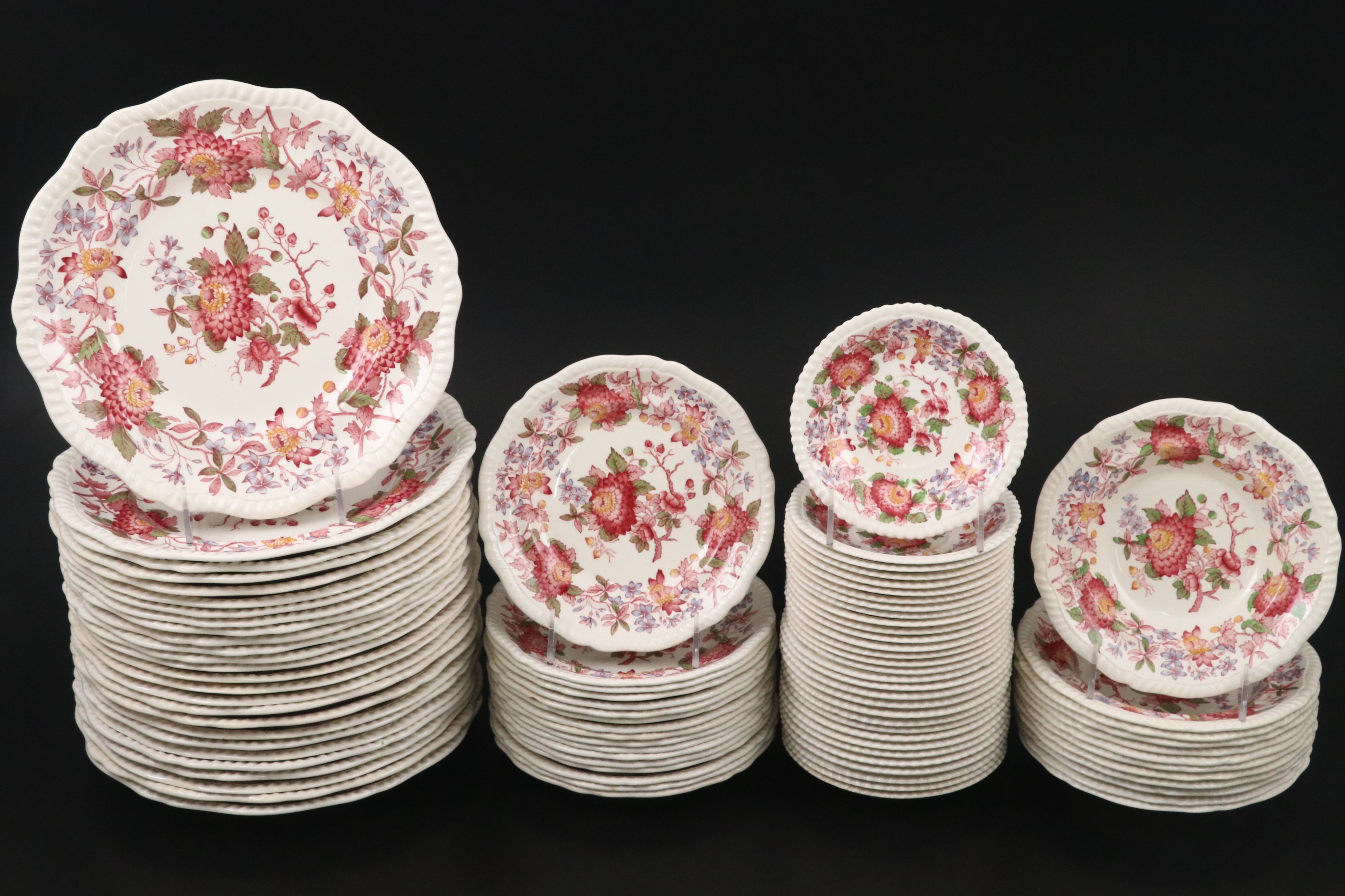 Copeland Spode "Spode's Aster" Dinnerware and Serving Pieces