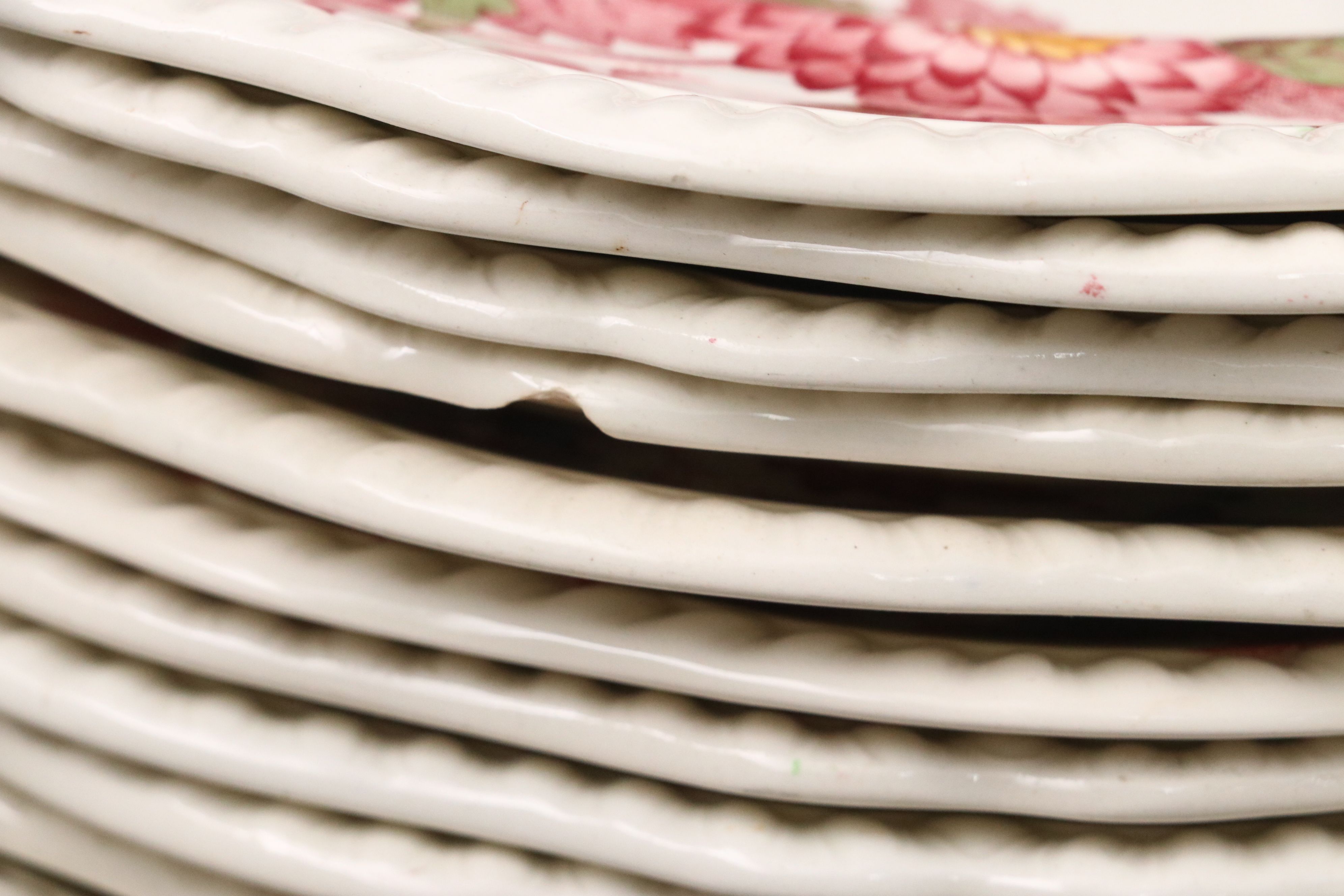 Copeland Spode "Spode's Aster" Dinnerware and Serving Pieces