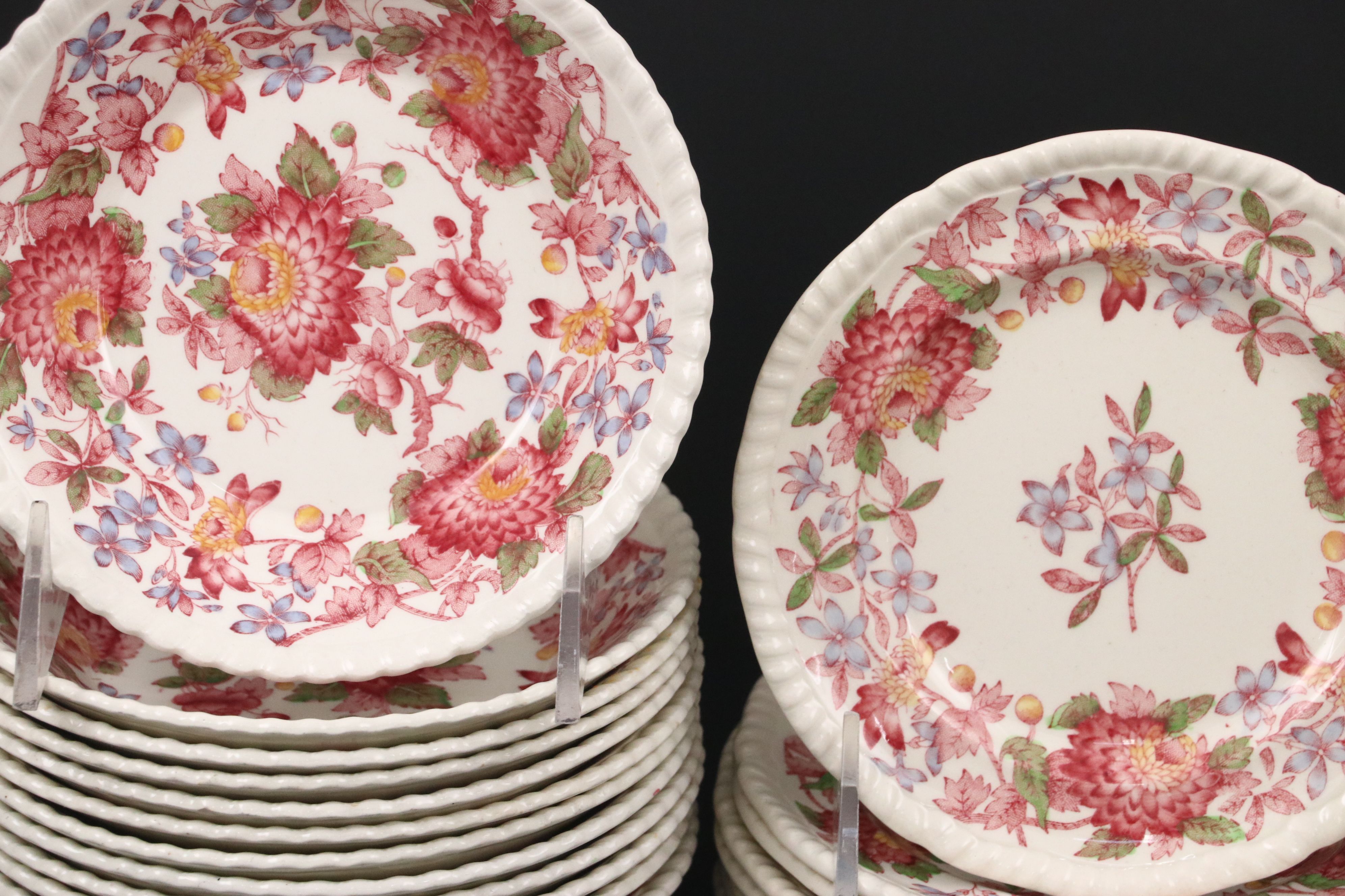 Copeland Spode "Spode's Aster" Dinnerware and Serving Pieces