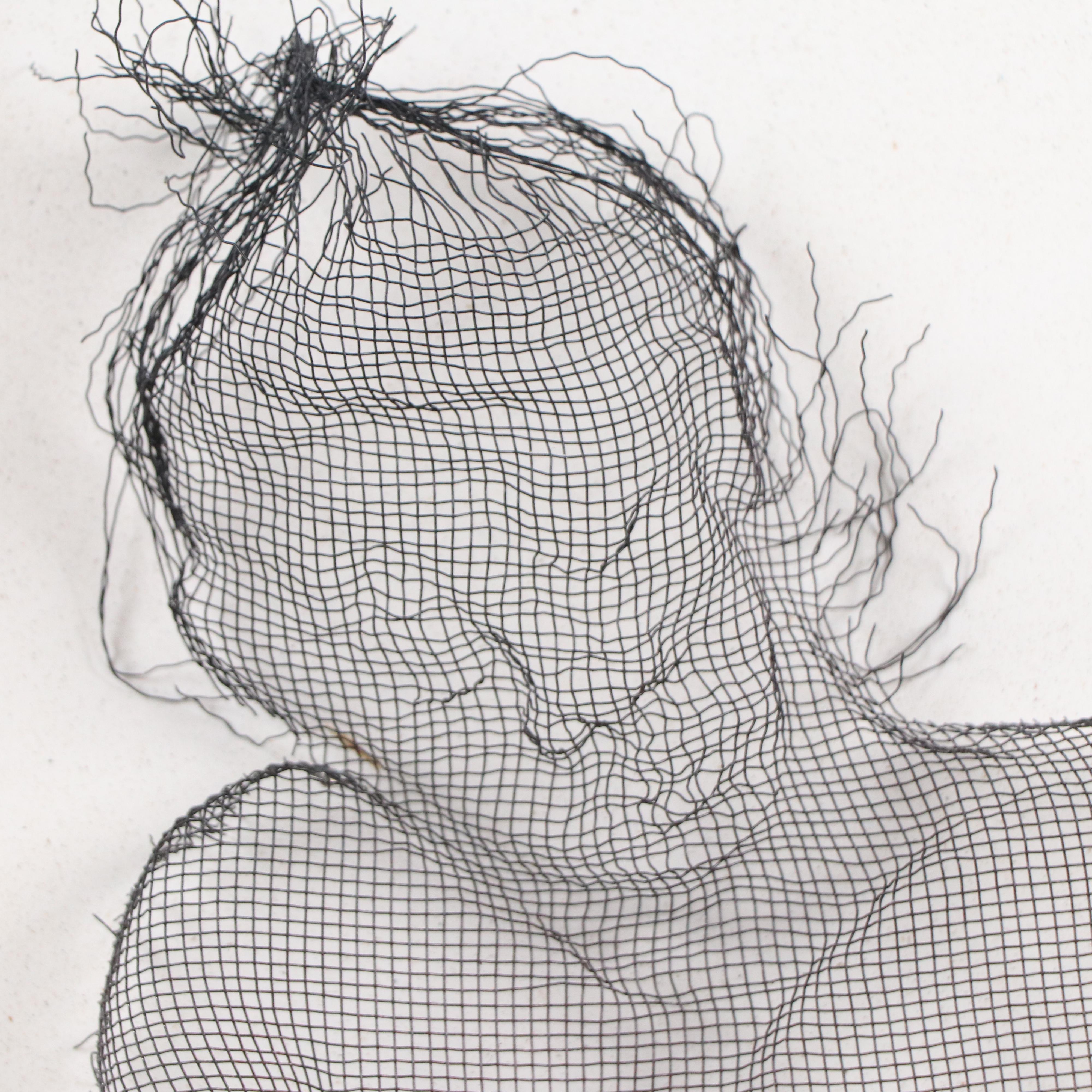 Peter Robinson-Smith Bas-Relief Wire Mesh Wall Panel