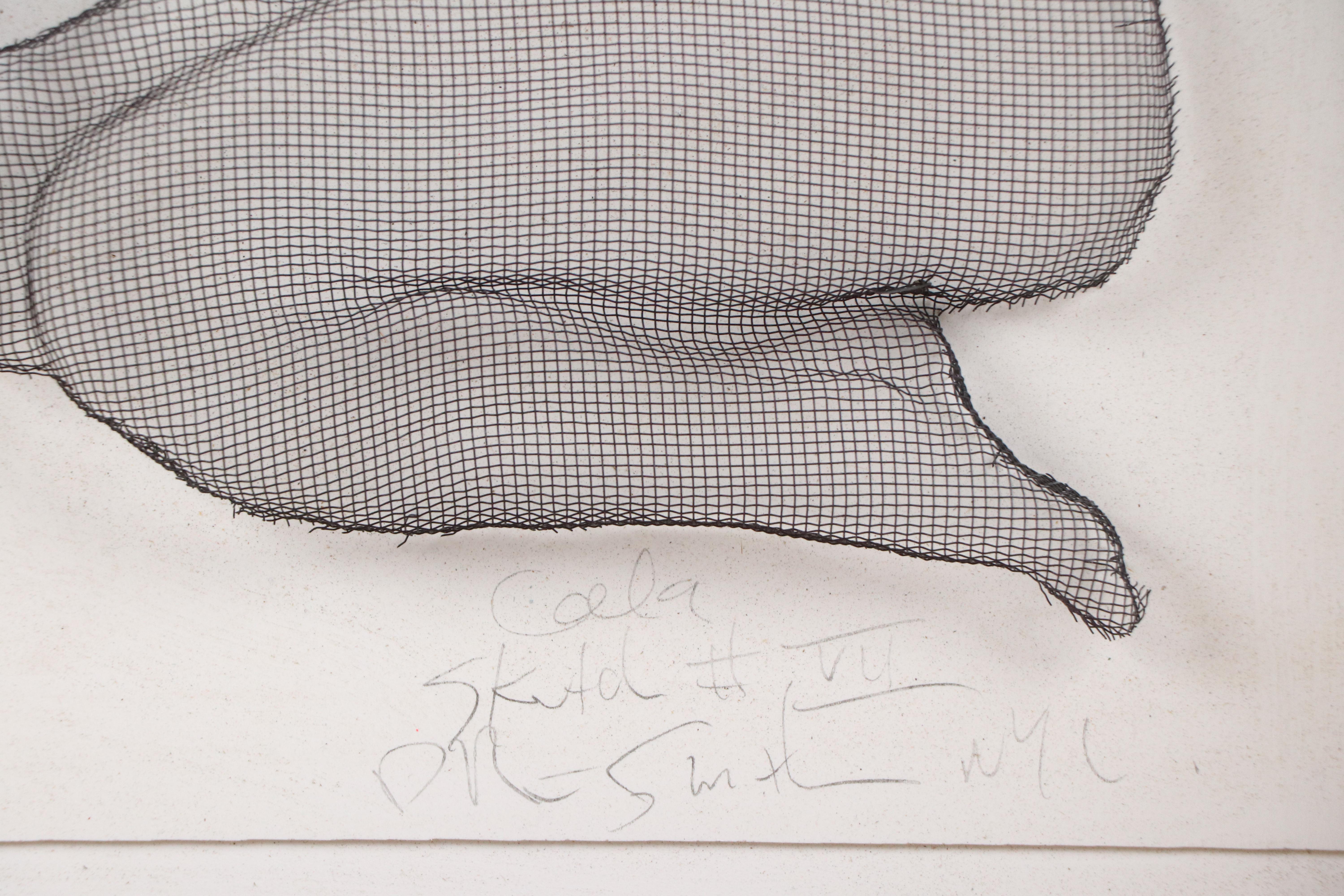 Peter Robinson-Smith Bas-Relief Wire Mesh Wall Panel