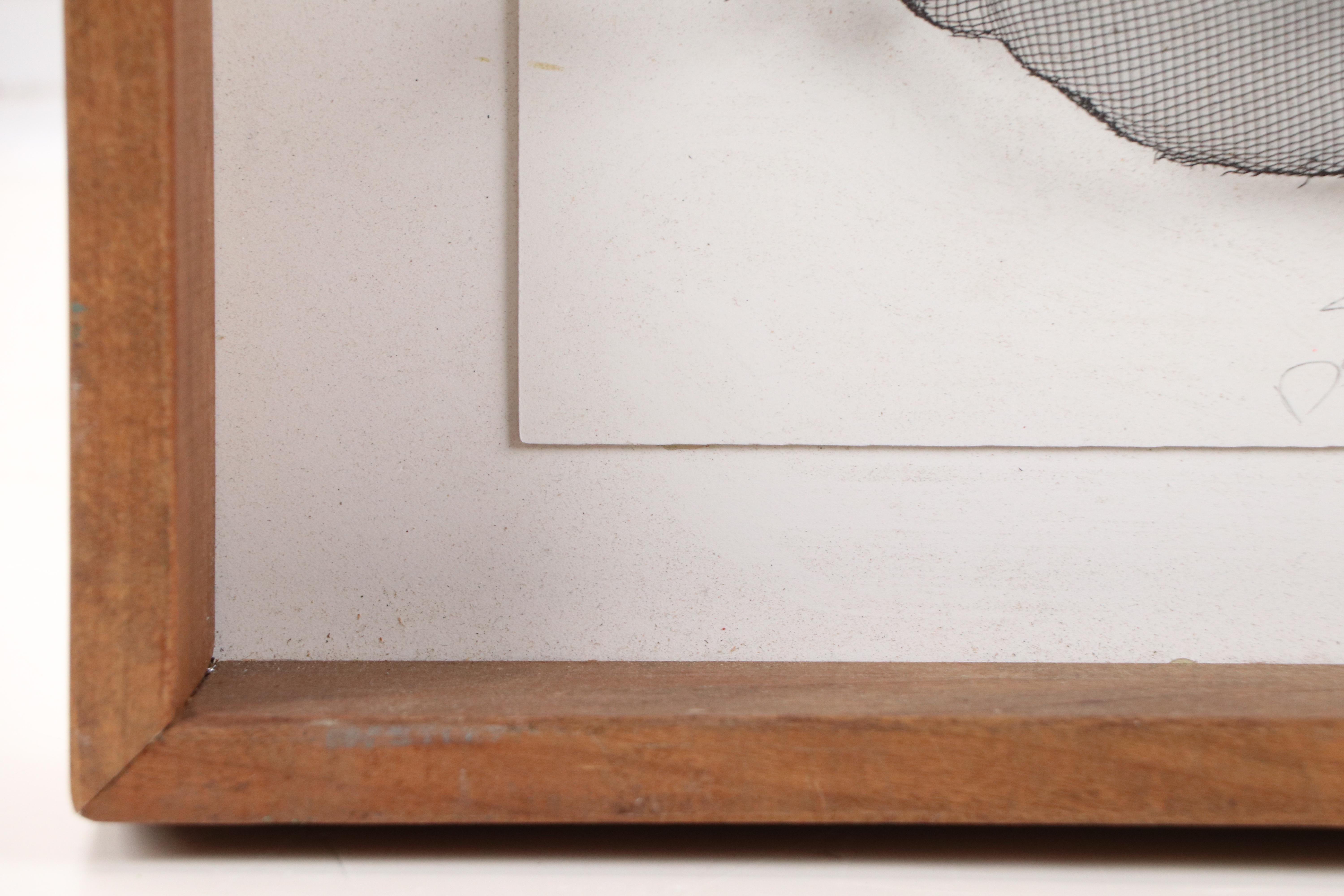 Peter Robinson-Smith Bas-Relief Wire Mesh Wall Panel