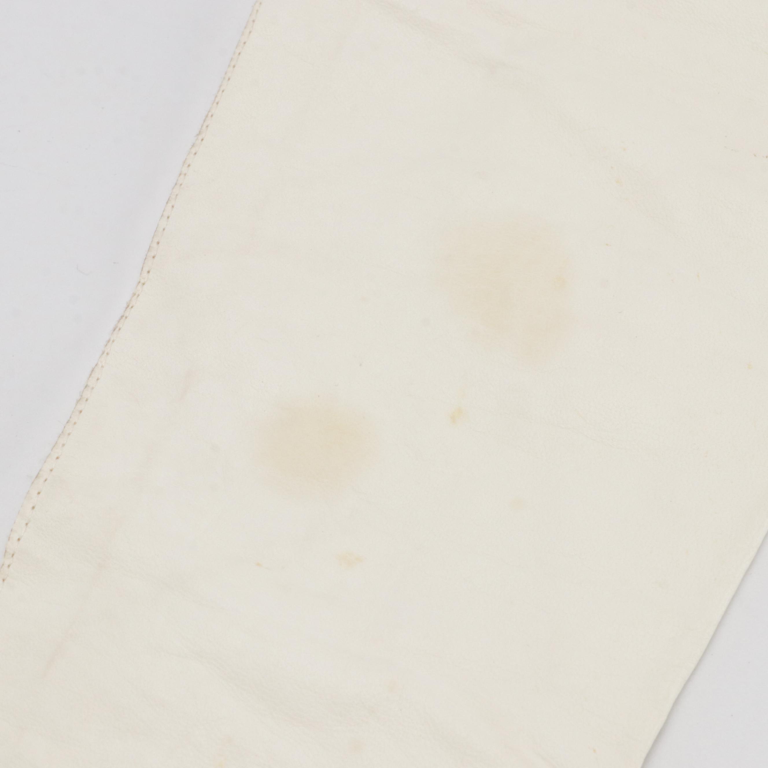 Lambskin Leather Opera-Length Gloves with Pearlized Beads, Mid-20th Century