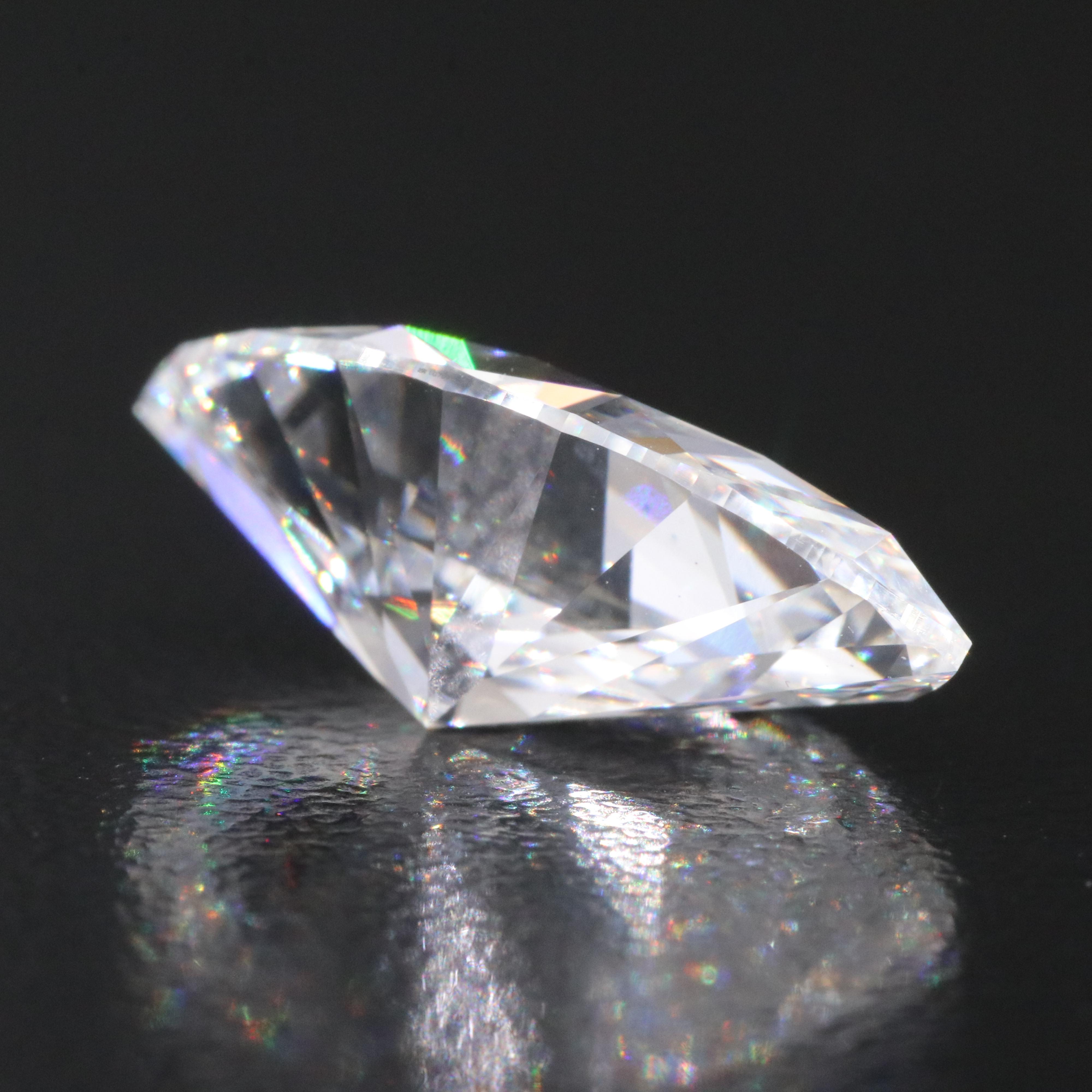 Loose 6.14 CT Lab Grown Diamond with IGI Report