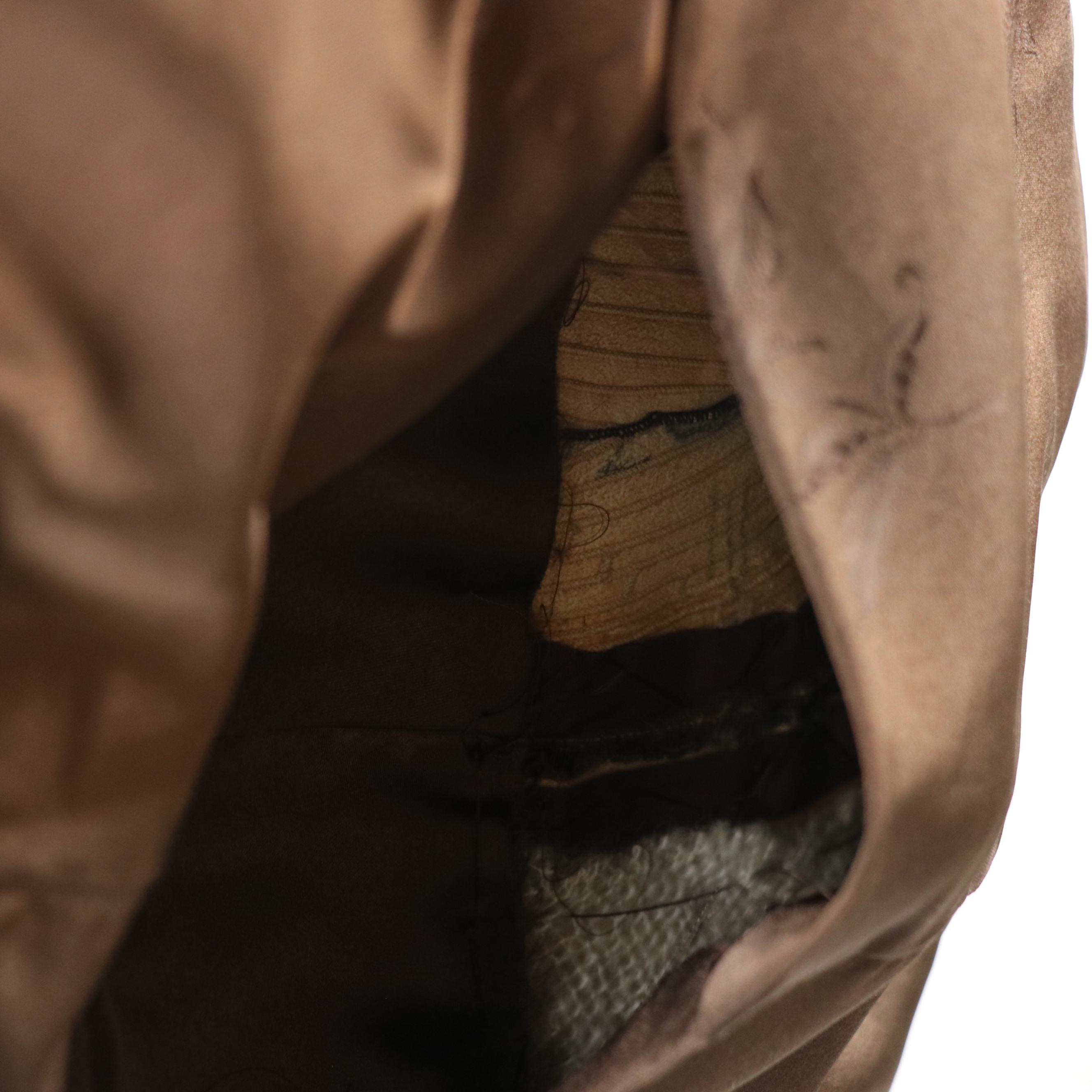 Vintage Dark Brown Mink Fur Stole