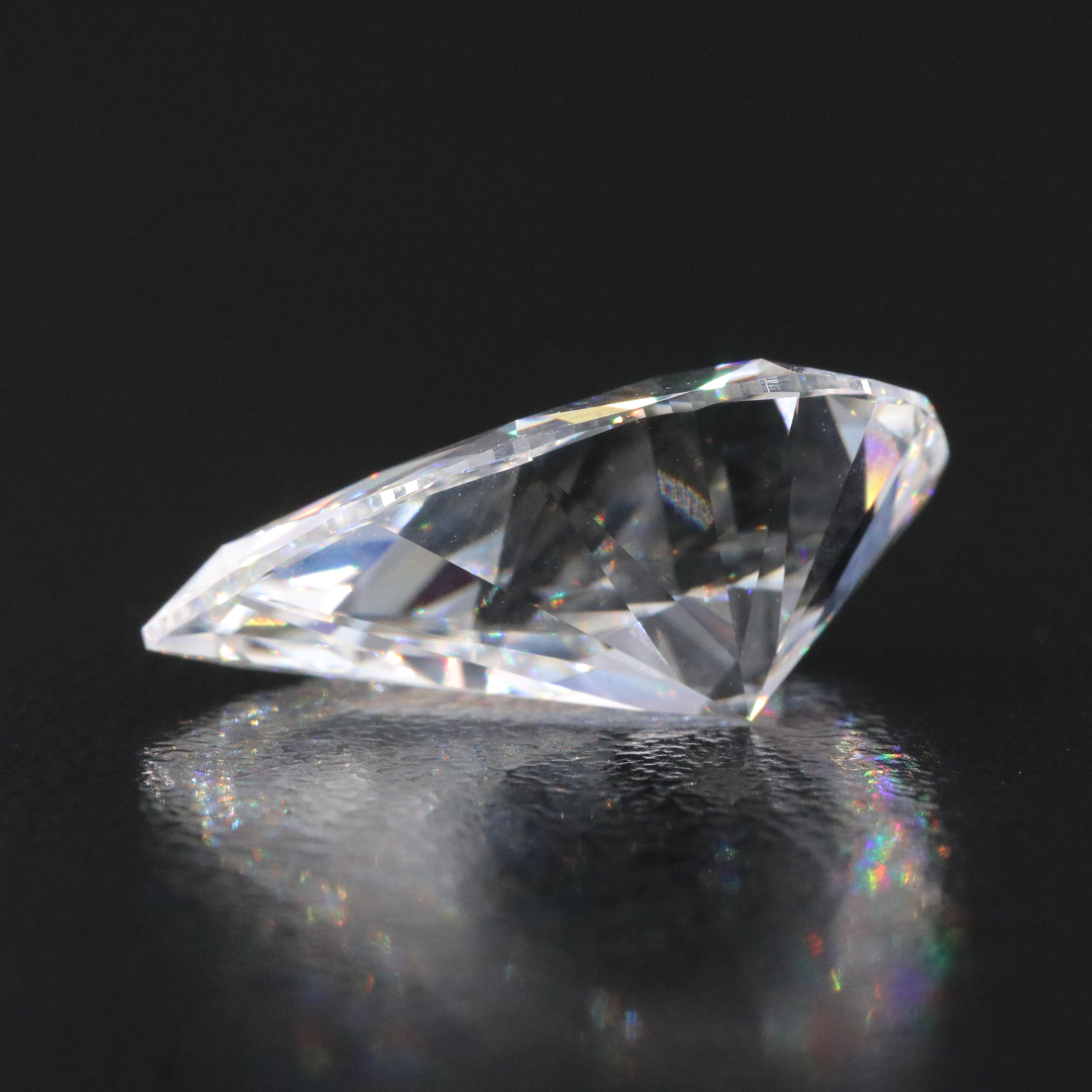 Loose 6.76 CT Lab Grown Diamond with IGI Report