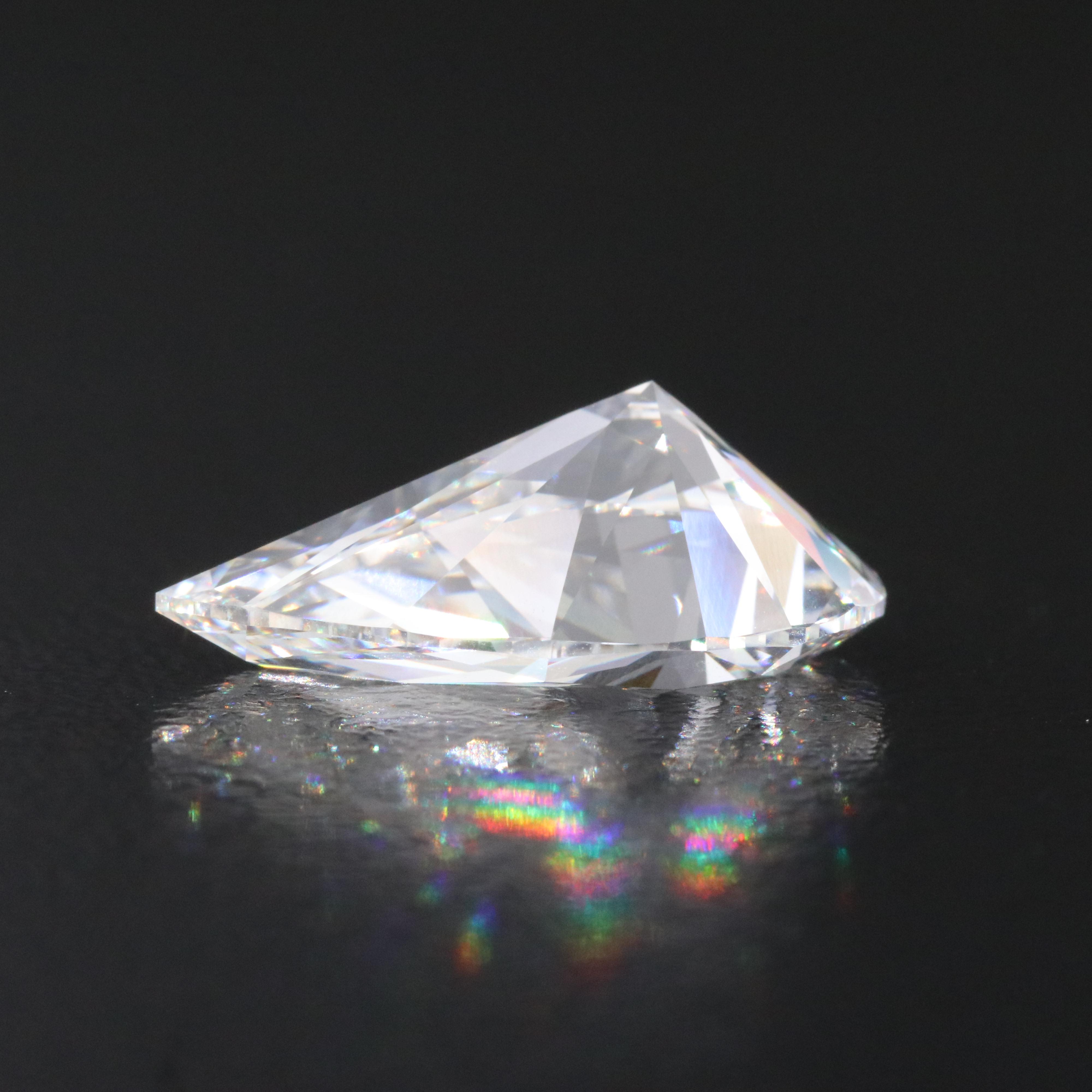 Loose 6.76 CT Lab Grown Diamond with IGI Report