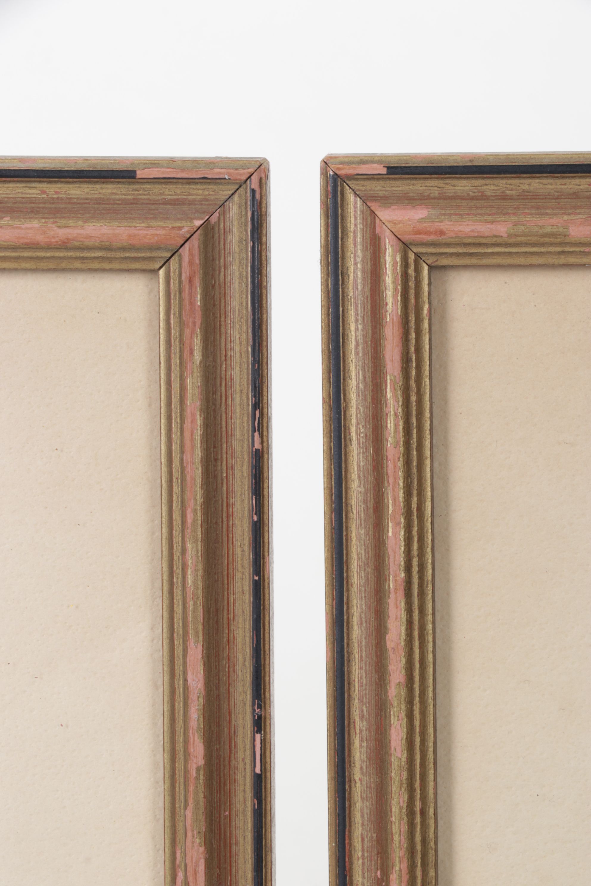 Orientalist Hand-Colored Lithos of Women in Garden Scenes, Mid-20th C