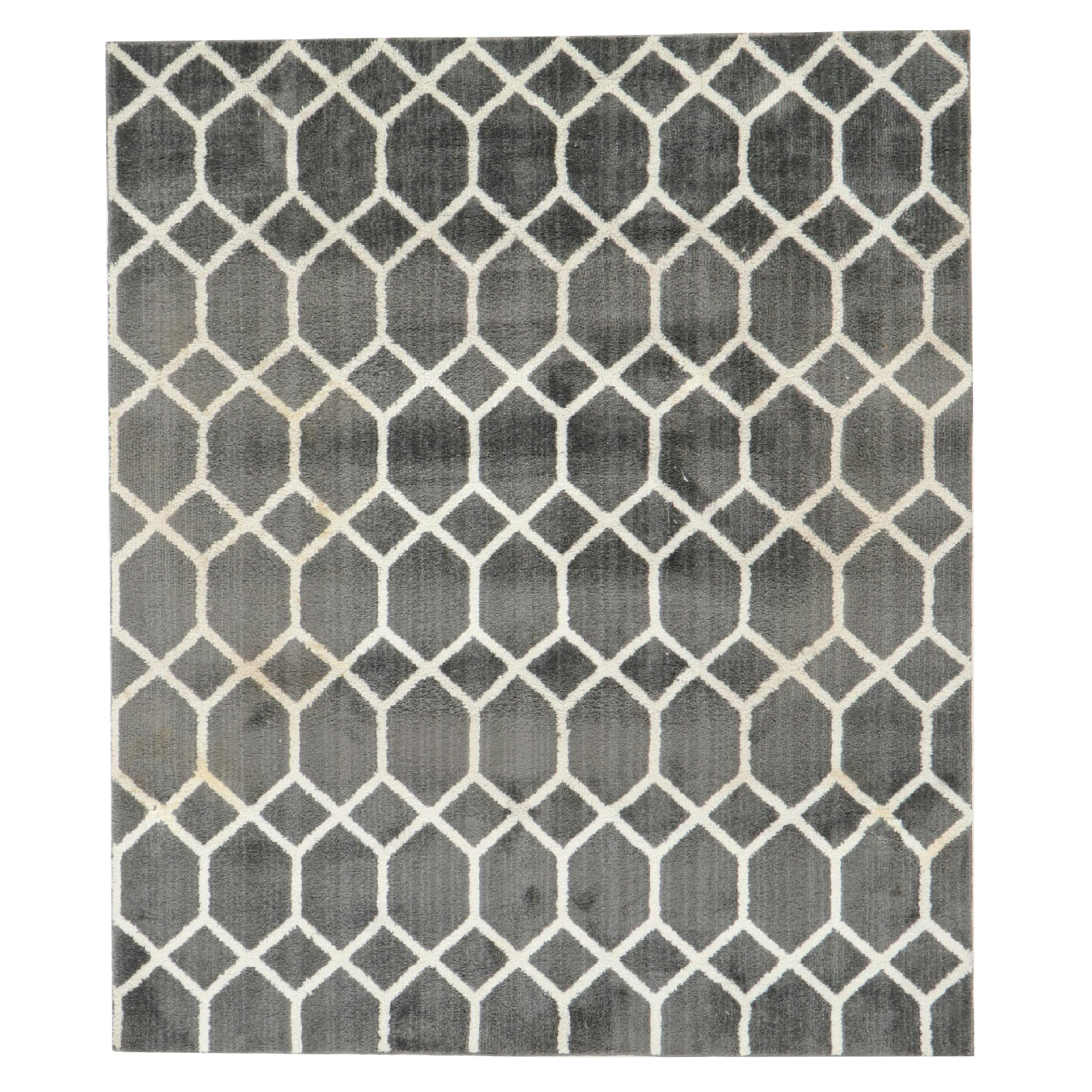 7'6 x 8'10 Machine Tufted Real Living "Zion" Area Rug