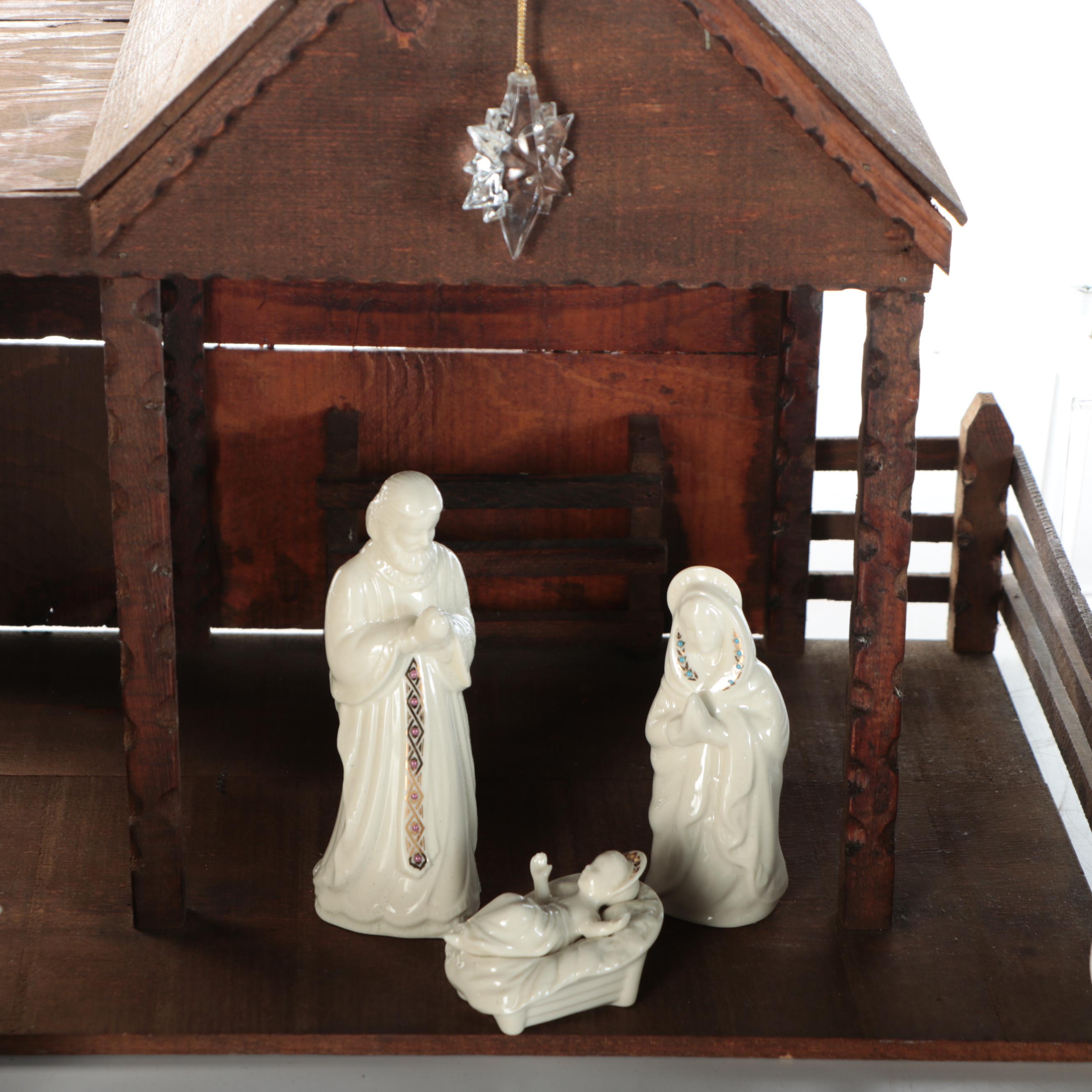 Lenox China Jewels Collection Nativity Figurines and Lenox Holiday Figurines