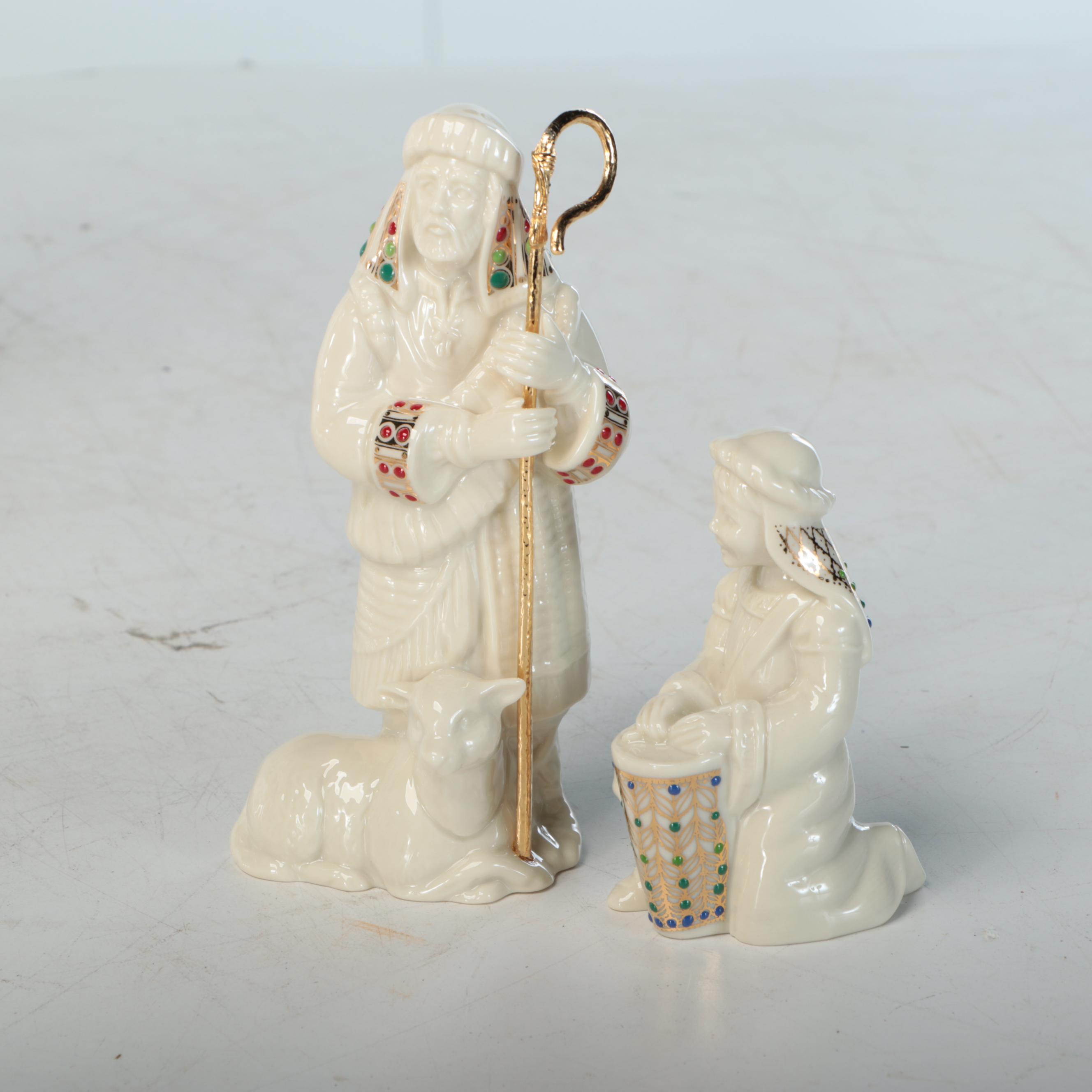 Lenox China Jewels Collection Nativity Figurines and Lenox Holiday Figurines