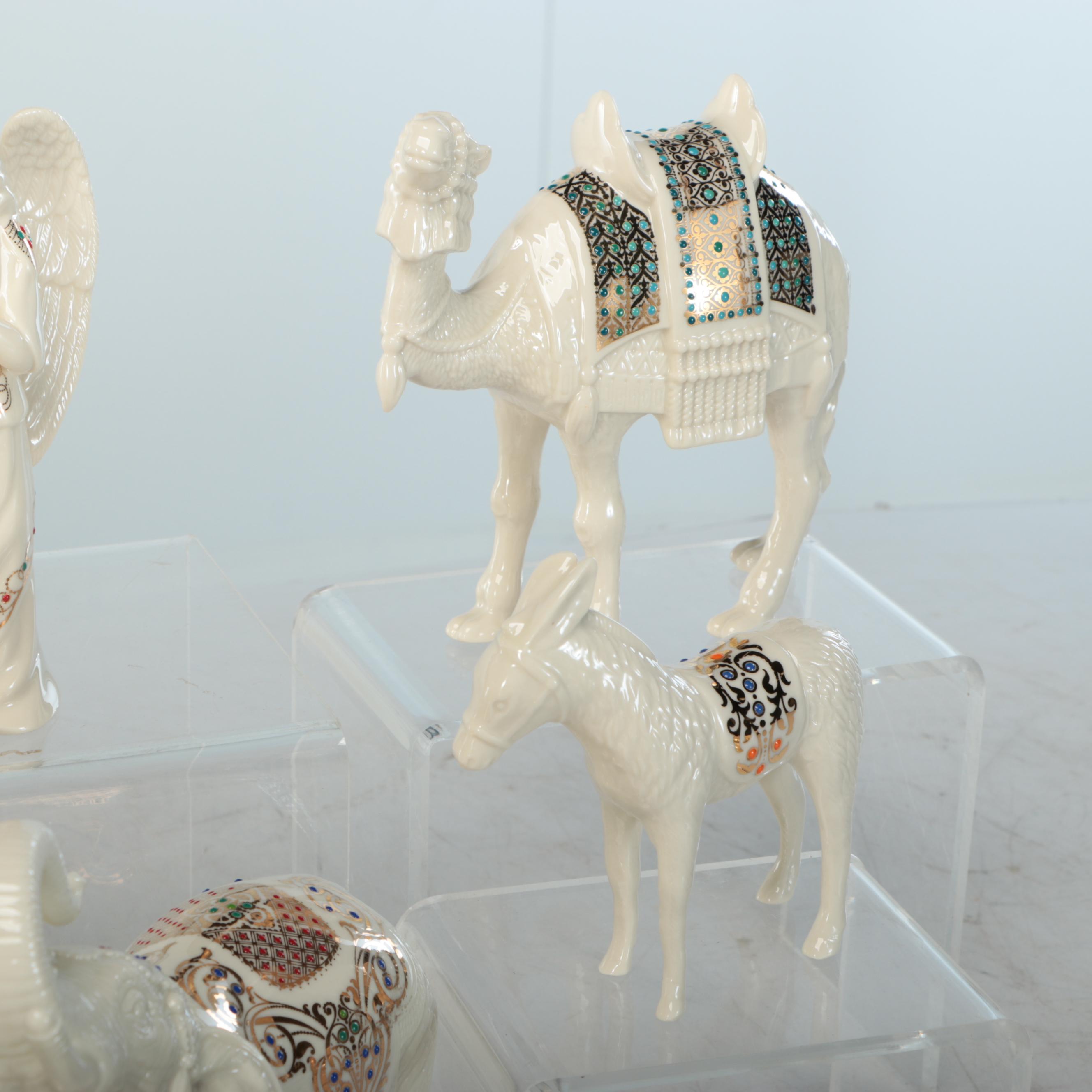 Lenox China Jewels Collection Nativity Figurines and Lenox Holiday Figurines