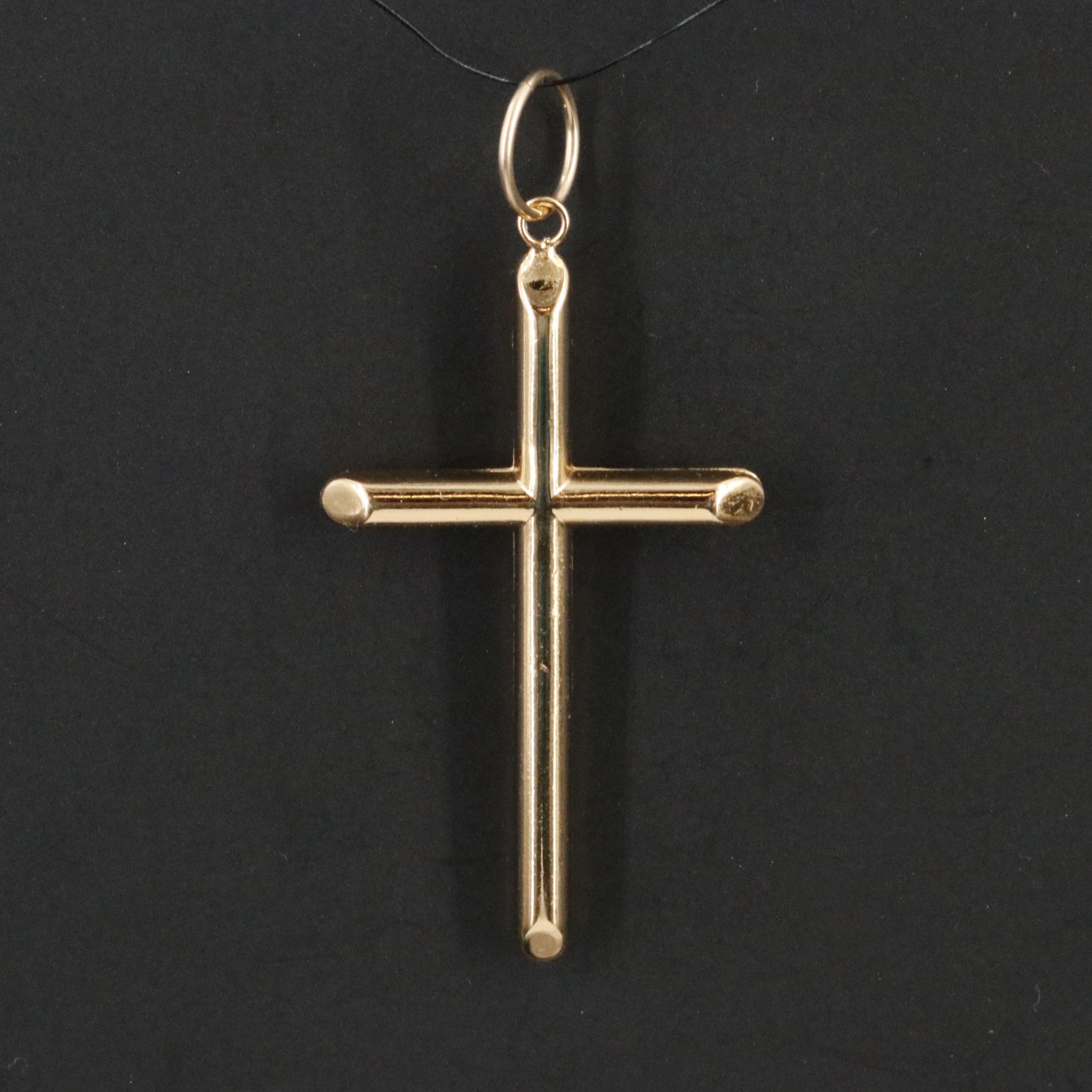 Gold-Filled Cross Pendant