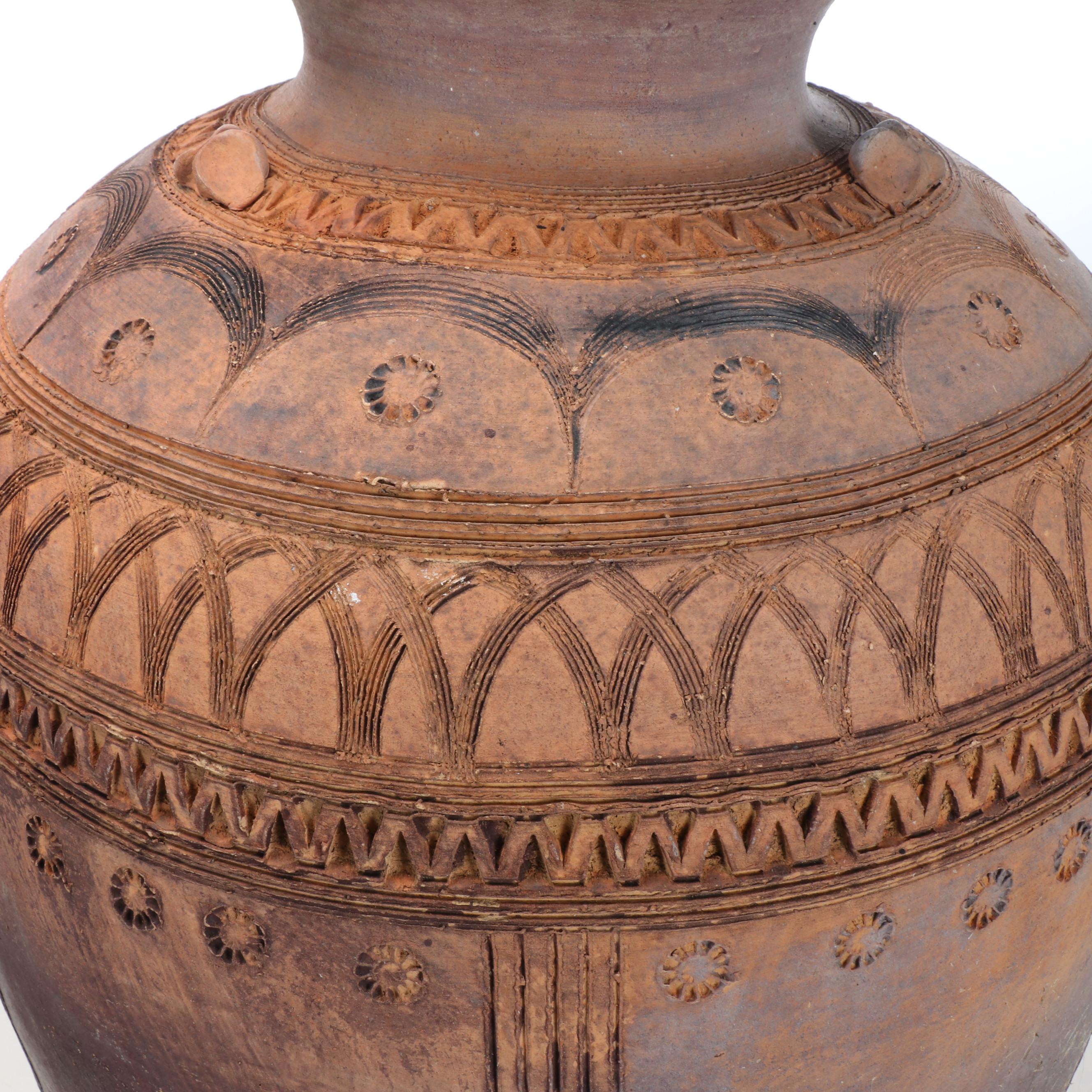 Indonesian Style Terracotta Water Jar